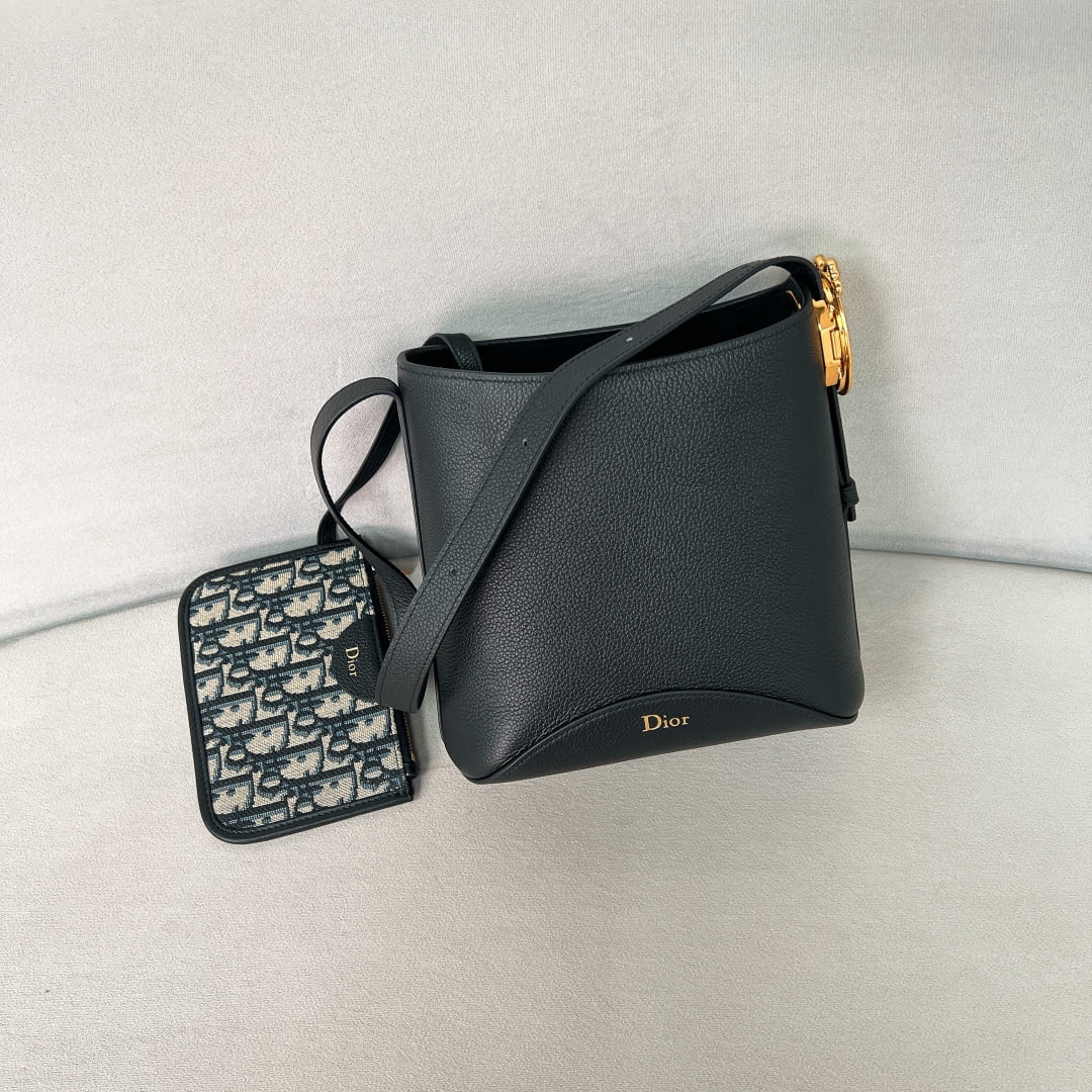 Bucket - черный - 19x18x12.5см Dior M1531