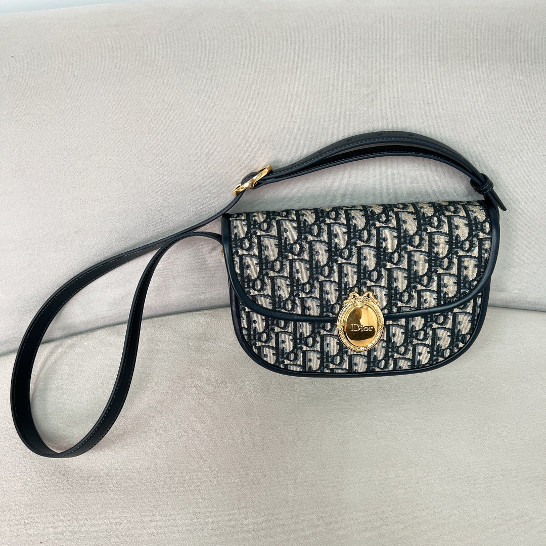 Bag - синий - 23x16x6.5см Dior M3922