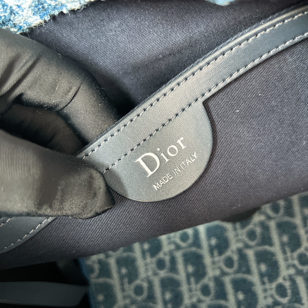 Book Tote - синий - 36x24x20см Dior M1461