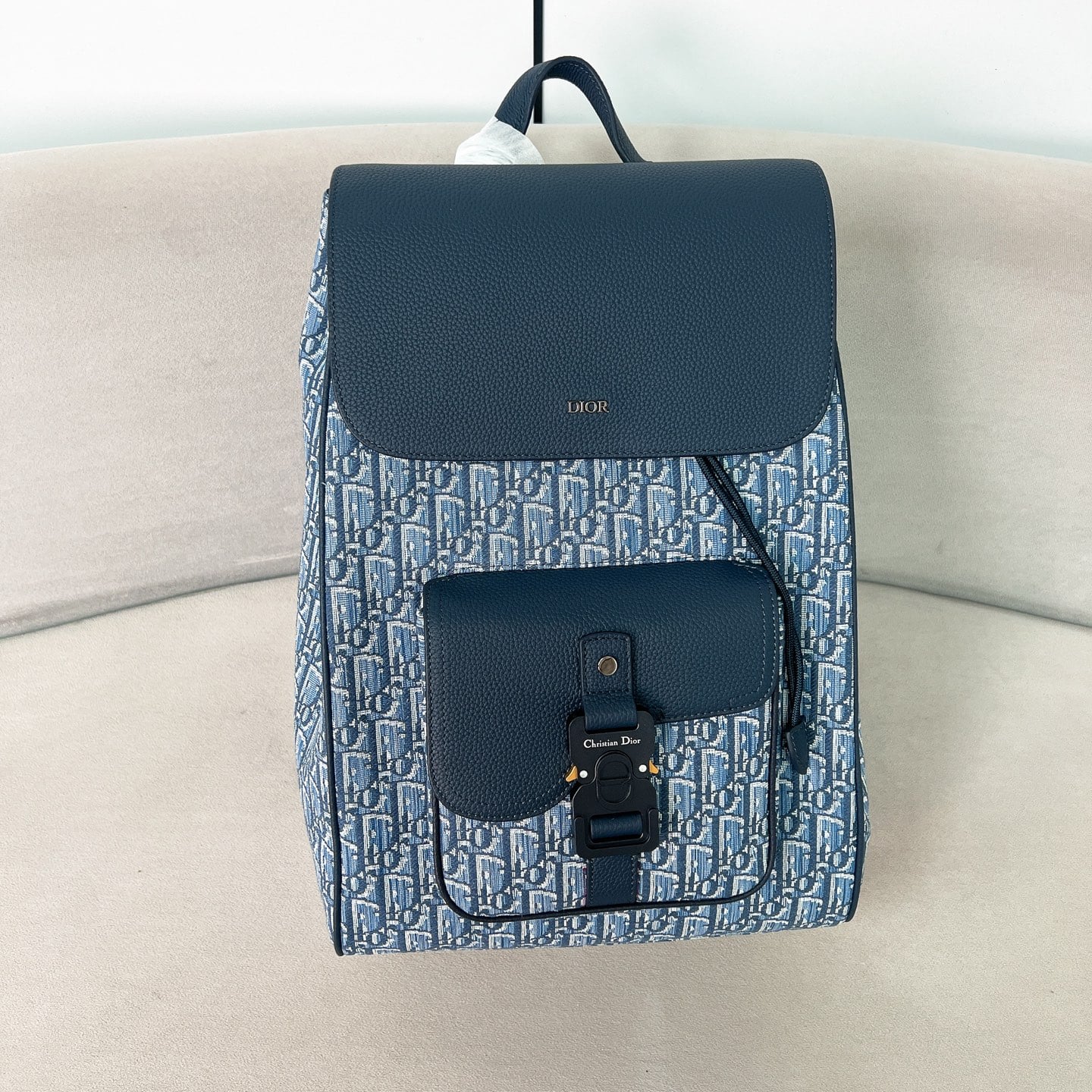 Saddle - синий - 41x26.5x14см - 18F9B6 Dior DOR-LPWUFFT_PW