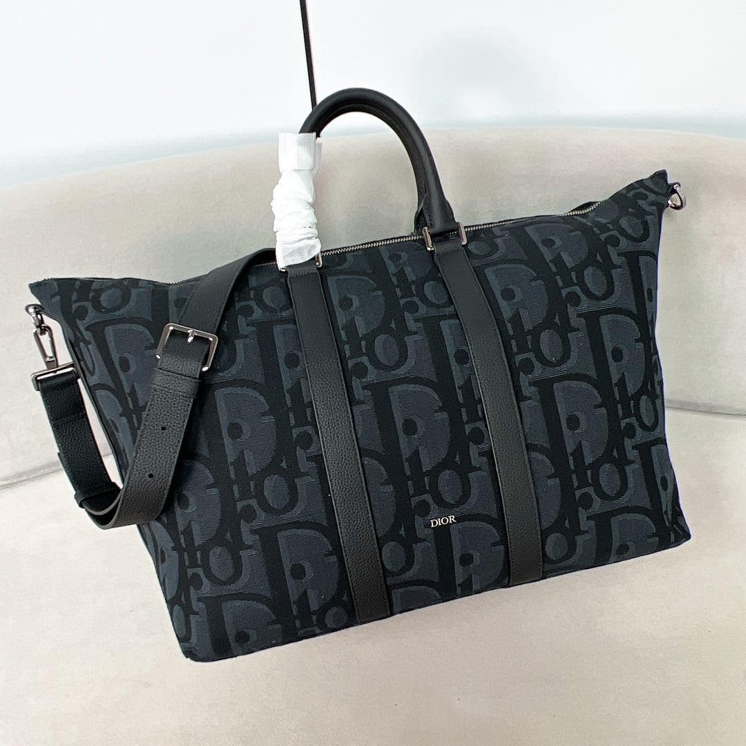 Travel Bag - черный - 40x33x22.5см - 907E5E Dior DOR-PLBIDLGDHG