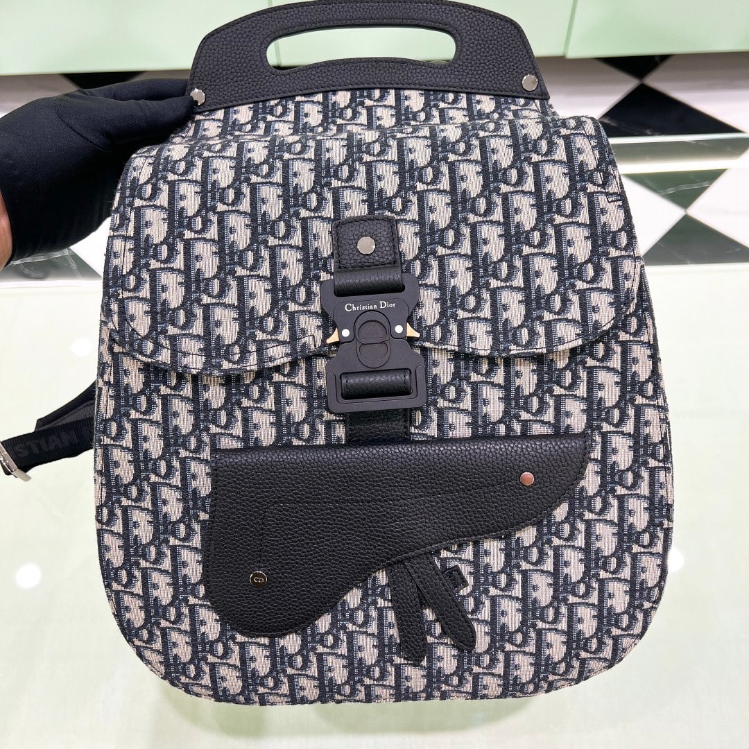 Saddle - 28x40x12см - 55DA6C Dior DOR-WQ8PSFXMUA