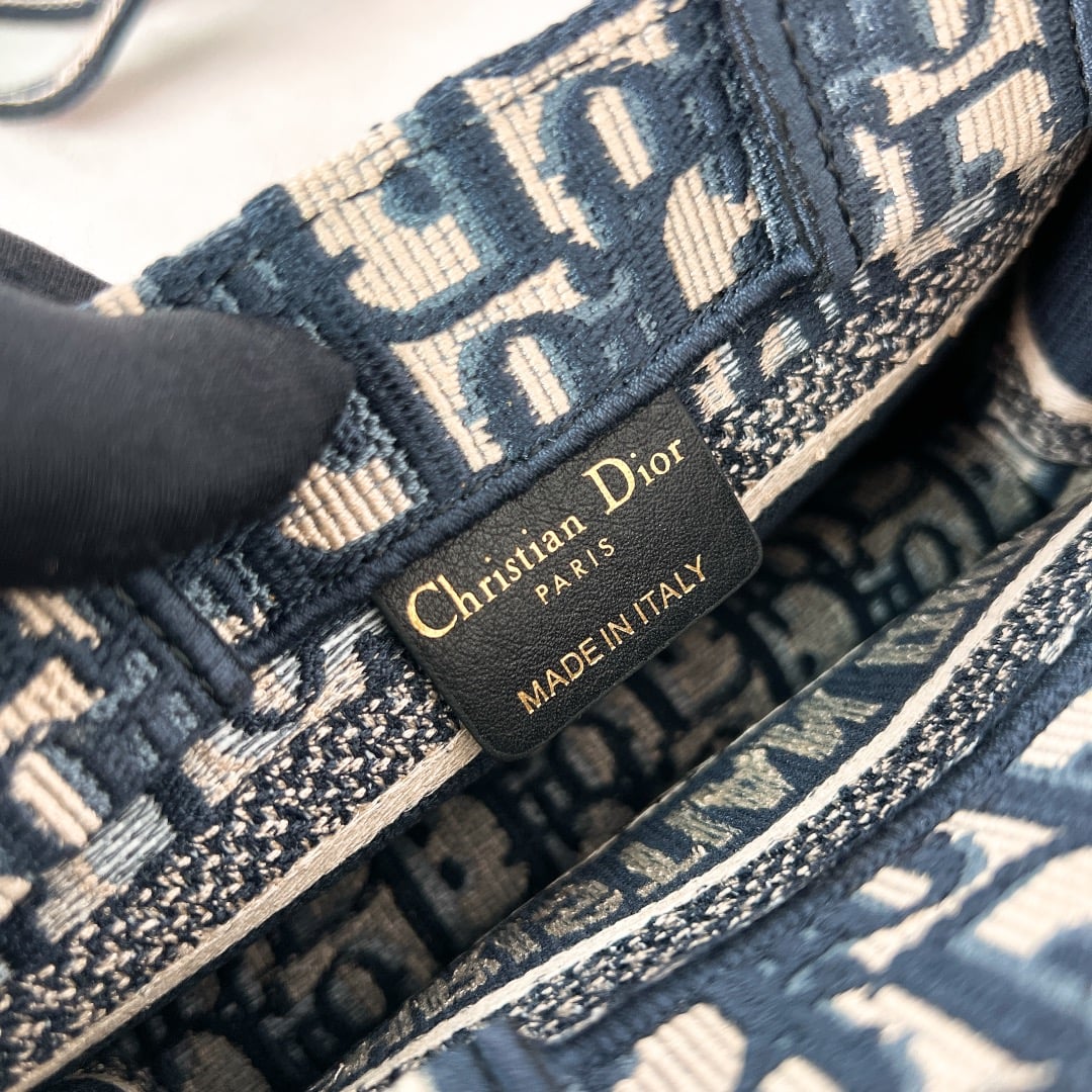 Book Tote - синий - 21.5x13x7.5см Dior S5573