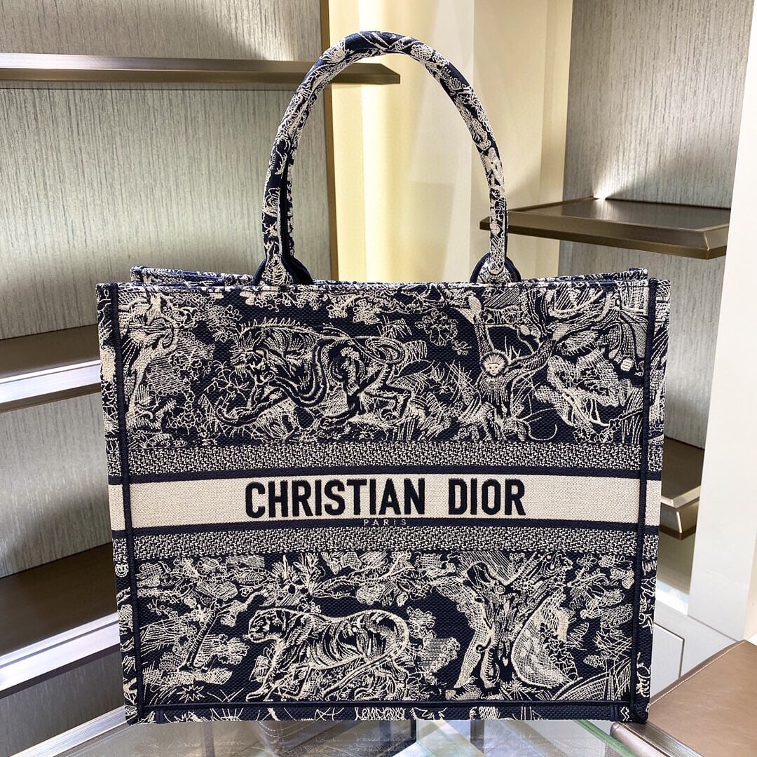 Book Tote - серый - 41x35x18см - 0FE8C4 Dior DOR-E7Y9FJ29TQ