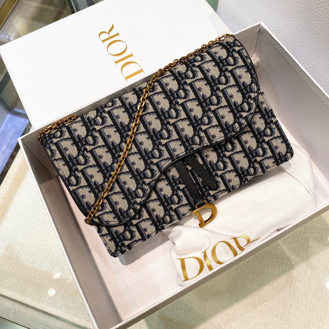 Saddle - темно-синий - 22x14.5x4.5см Dior DOR-466Z0UE26Q
