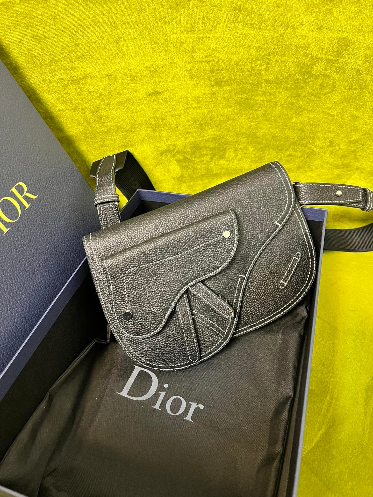Saddle - черный - 24x17.5x5см - 2634DF Dior DOR-NLMCAB-IQQ