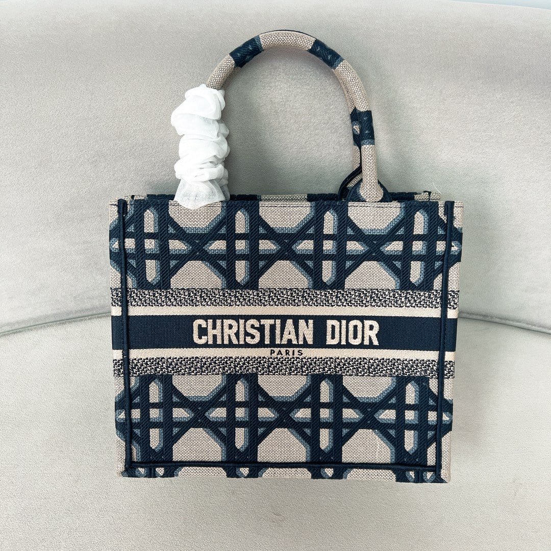 Tote - синий - 26.5x21x14см Dior M1265