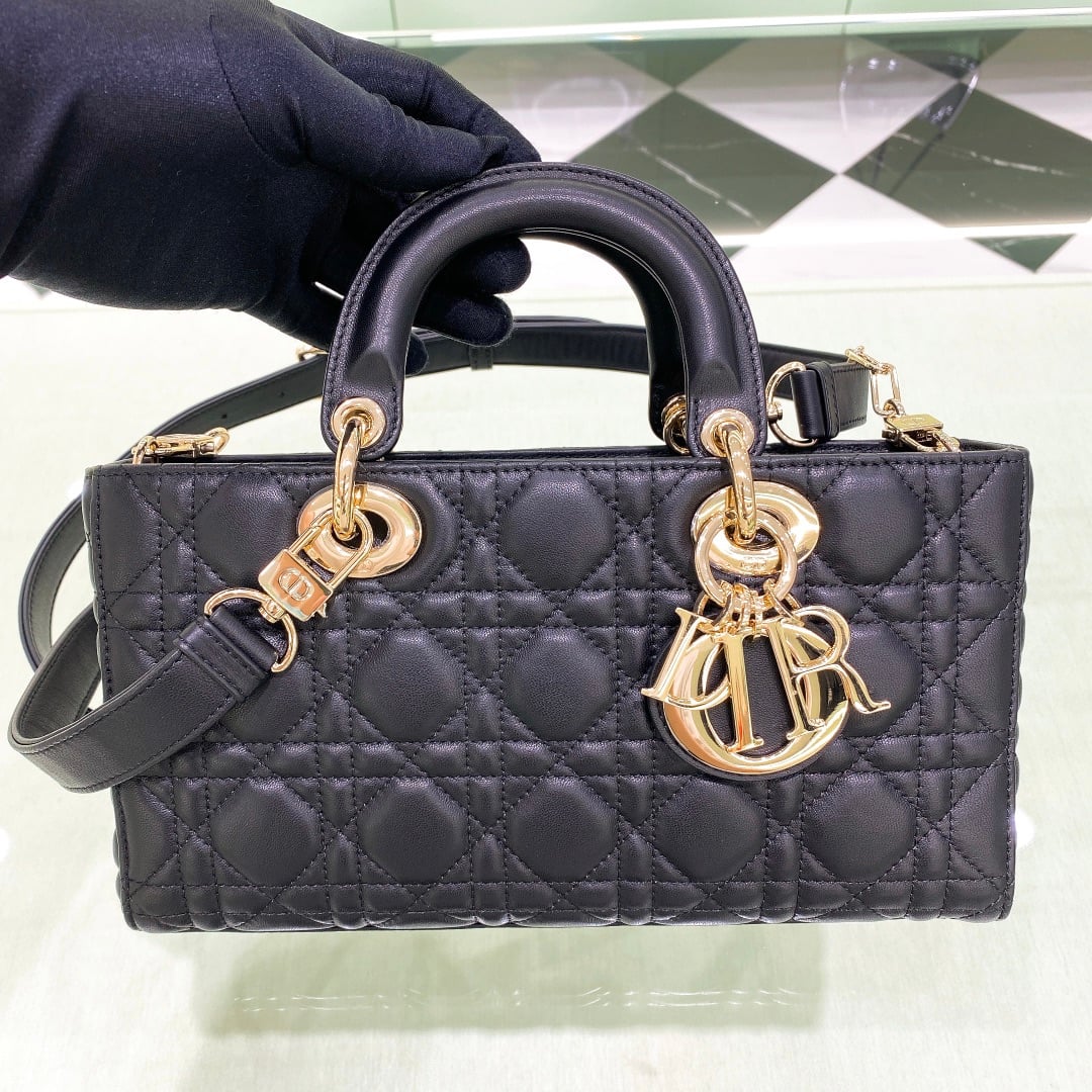 Lady Dior - черный - 26x13.5x5см - 6AB97A Dior DOR-OQ82ATEPUG