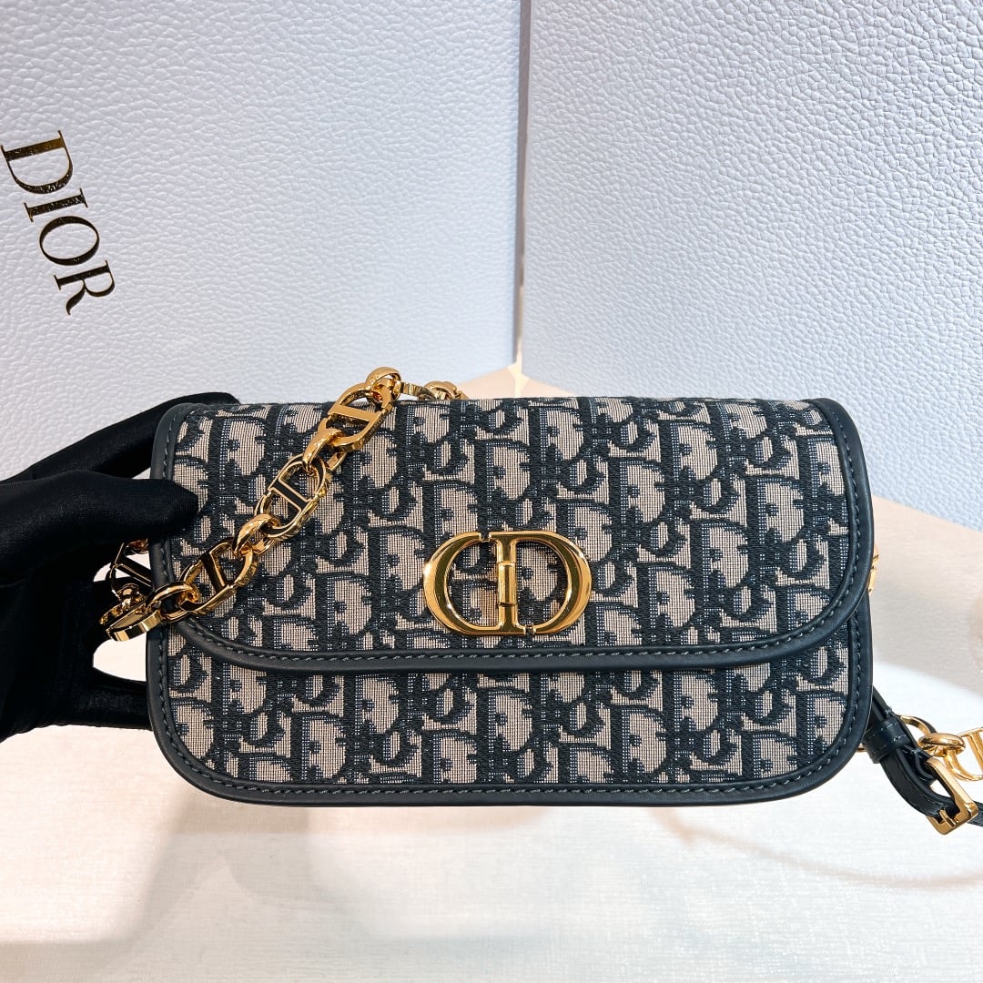 30 Montaigne - черный - 22.5x12.5x6.5см - E862E8 Dior DOR-ZDBDMYZG-A