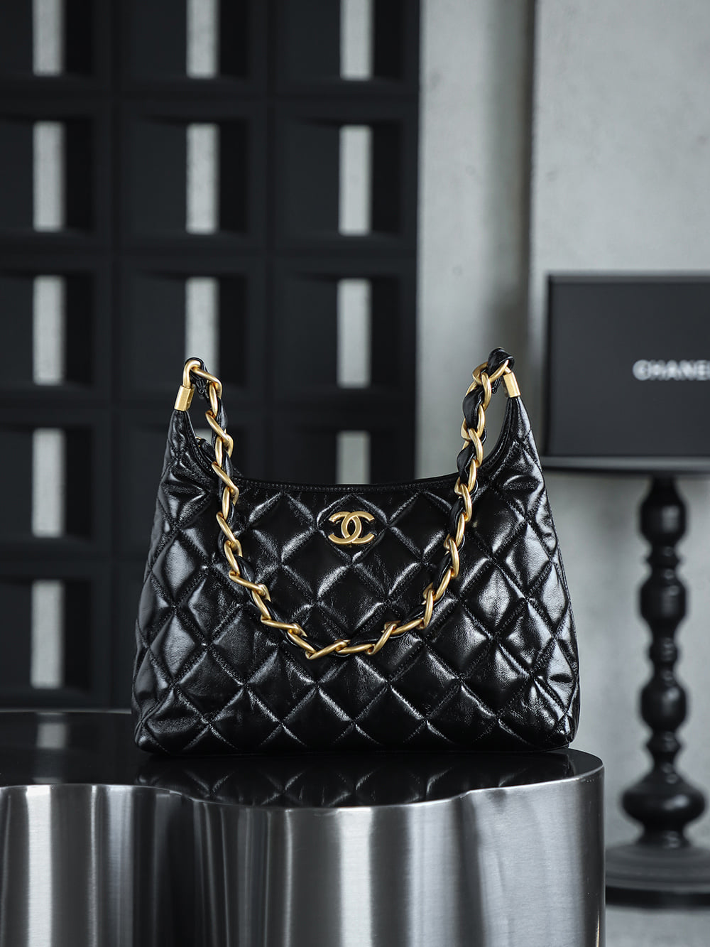 Hobo - черный - 29x32x10см Chanel Hobo