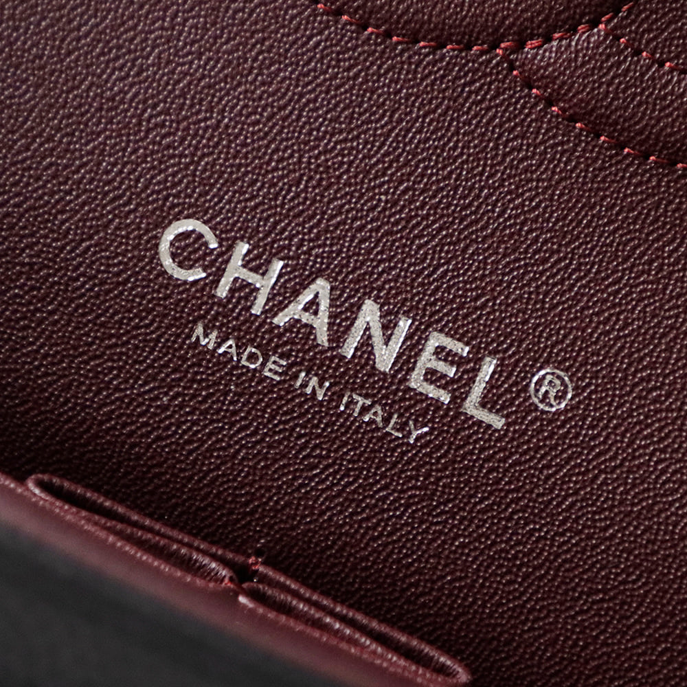 Classic Flap - черный, серебристая фурнитура - 15.5x25.5x6.5см - 4BB6C3 Chanel Classic Flap