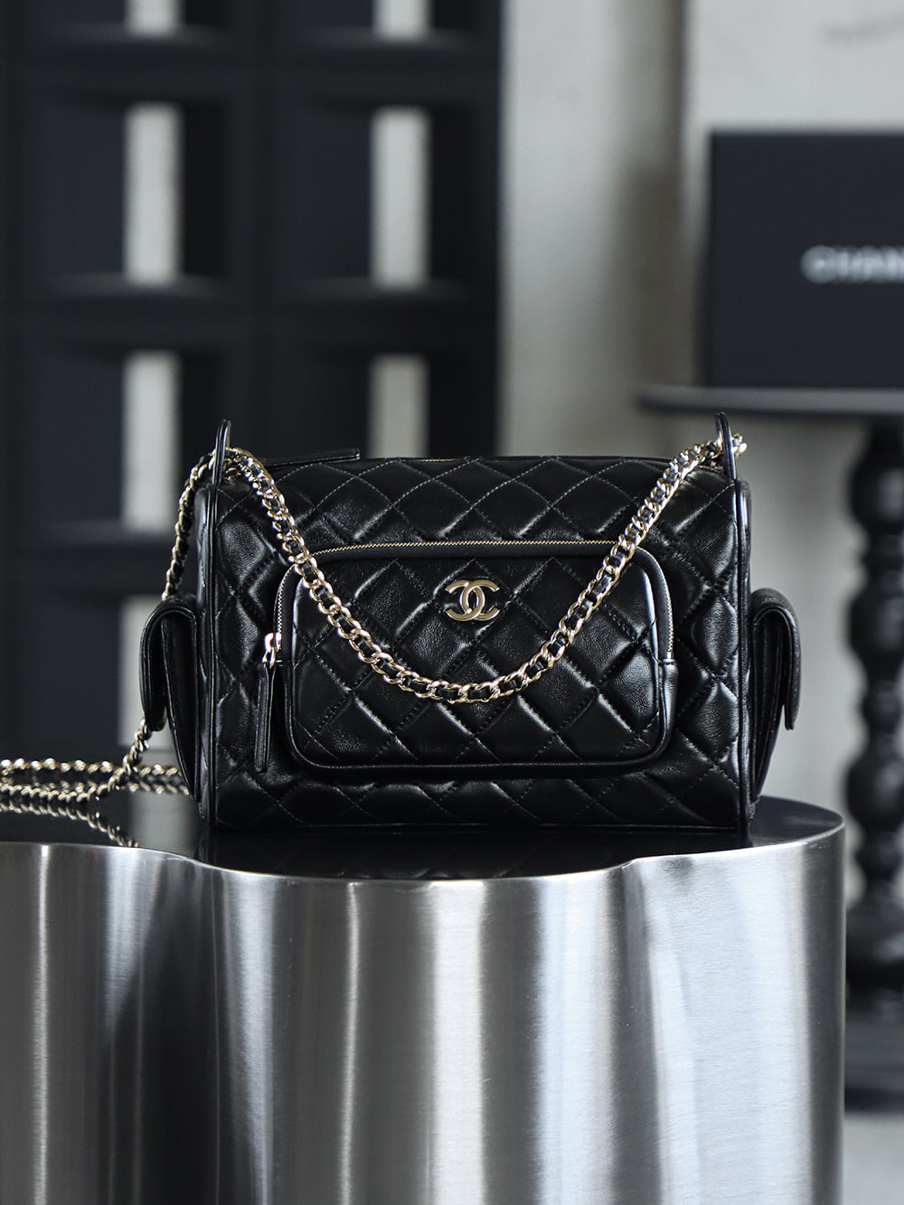 Camera Bag - 13x23x15см - 83BDC0 Chanel Camera Bag