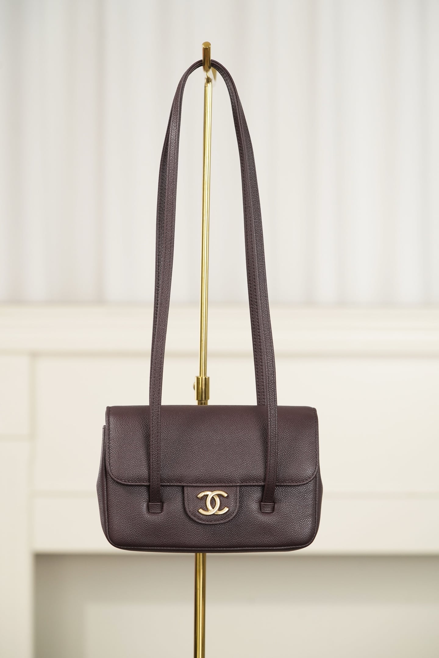 Preppy Coco - шоколадный - 11.5x17x5см Chanel 26P Preppy Coco