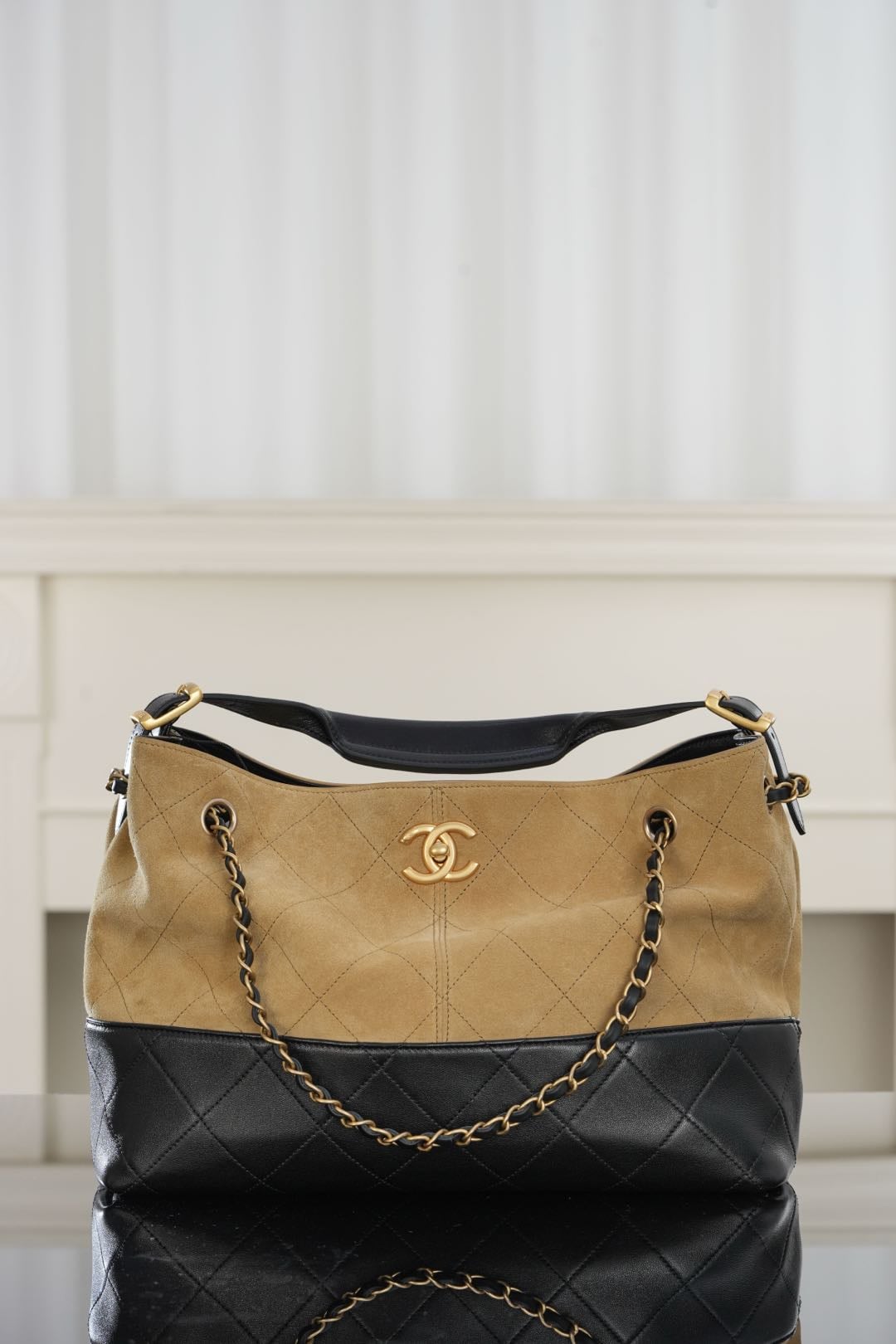Tote - бежевый - 36x24x12см Chanel 25A Tote