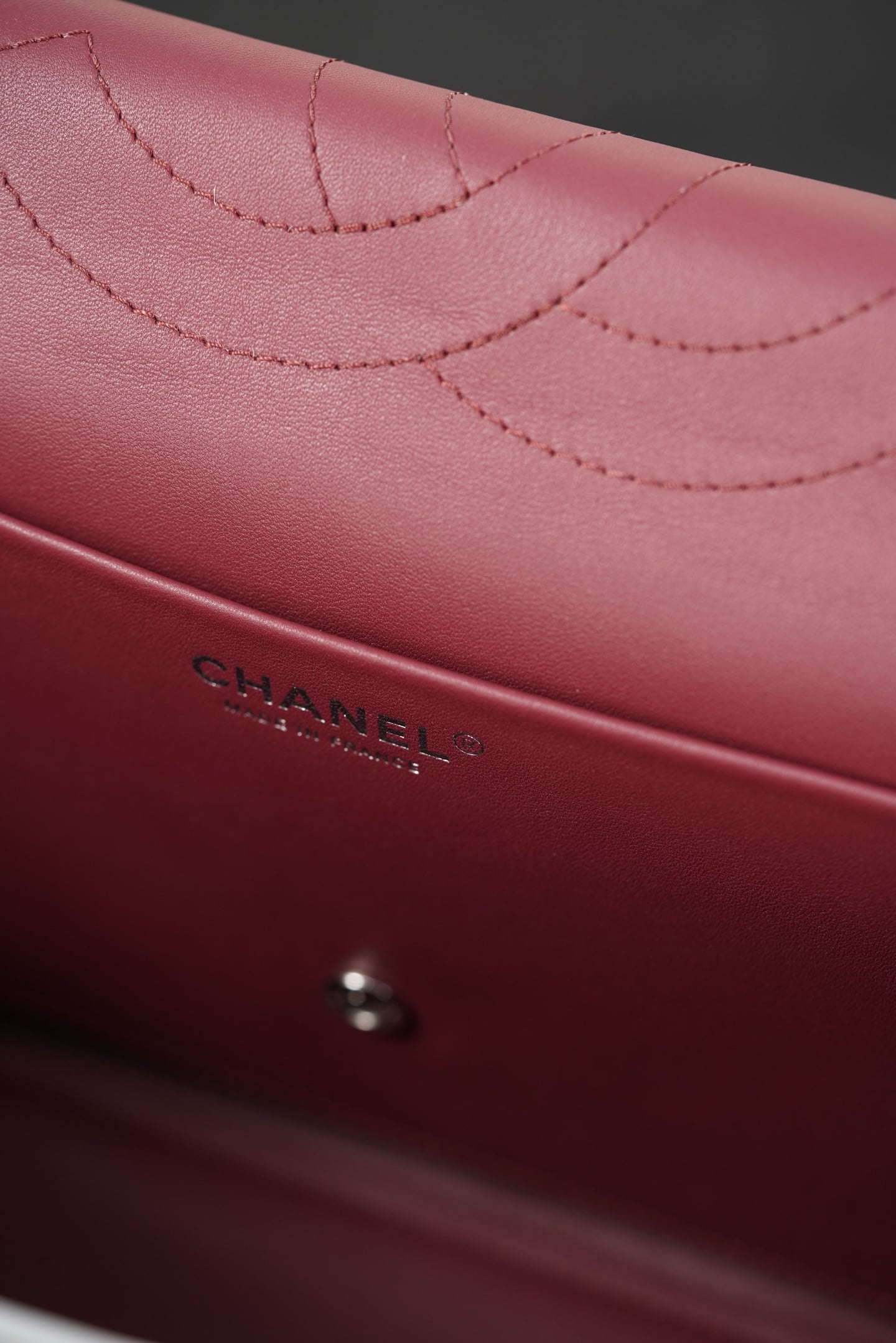Classic Flap - бордовый - 19.5x32x10см - 35CCD3 Chanel 26S Classic Flap