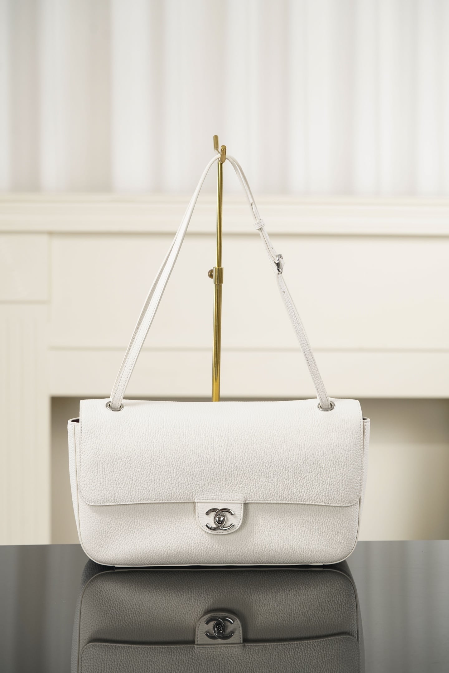 Classic Flap - бордовый - 19.5x32x10см - 7A5292 Chanel 26S Classic Flap
