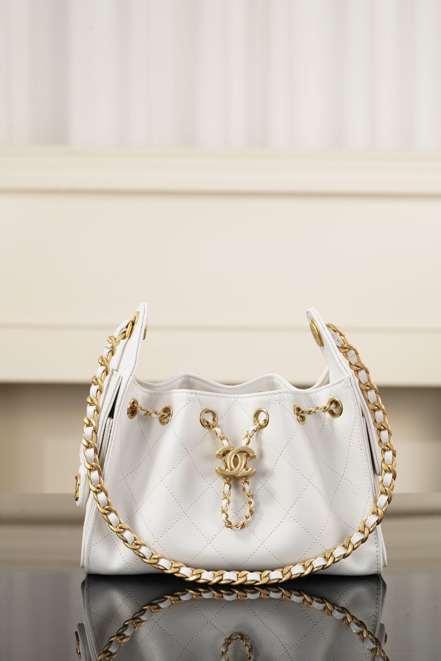 25 Bag - белый - 20x22x12.5см - 0BD1DA Chanel 26C 25 Bag