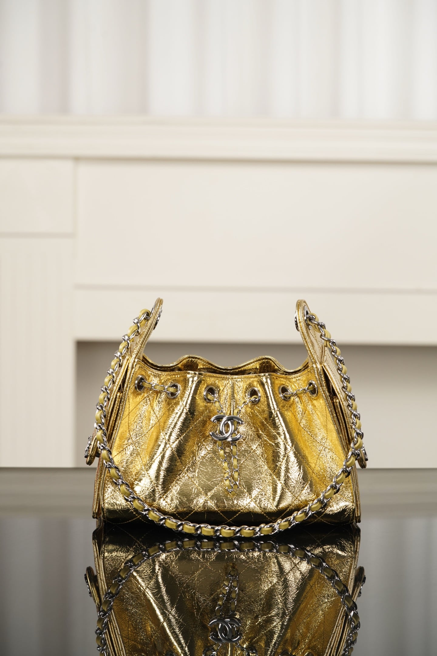 25 Bag - серебристый - 20x22x12.5см - 6AAFD0 Chanel 26A 25 Bag