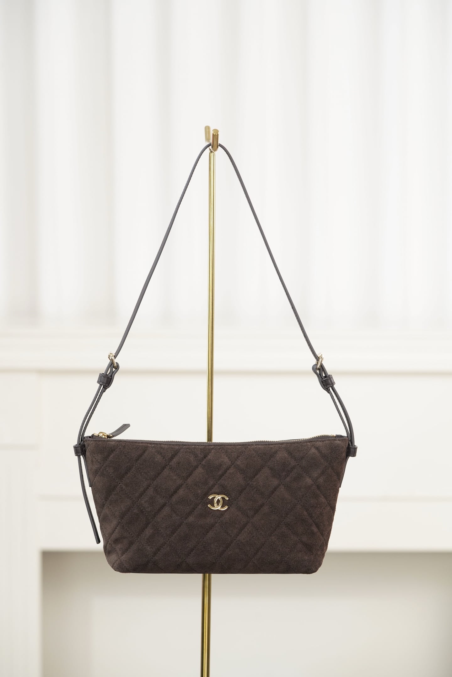 Hobo - красный - 13x25.5x9см - 89DA2A Chanel 26A Hobo