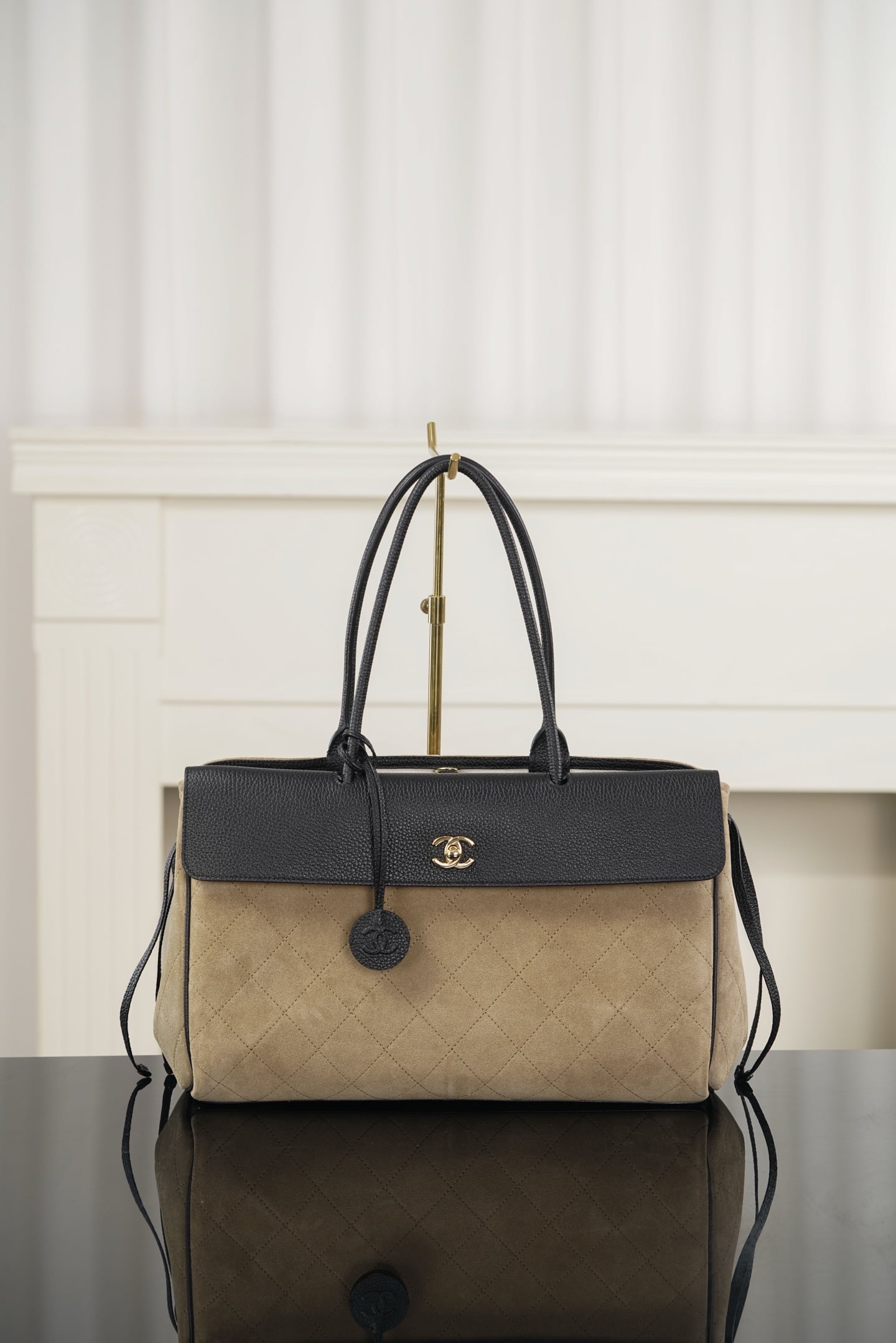 Baguette - бежевый - 37x22x15см Chanel 26S Baguette