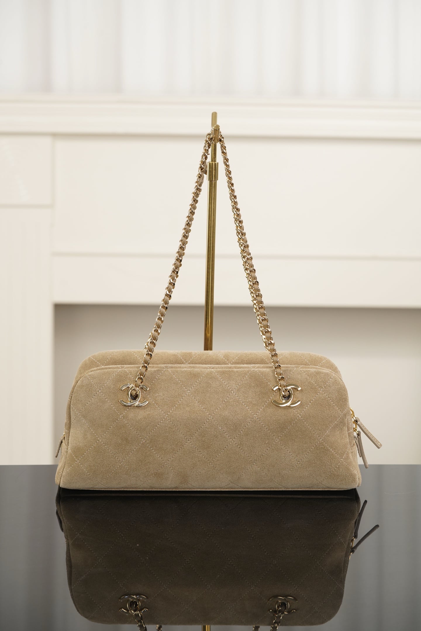 Baguette - бежевый - 33x15x10см Chanel 26A Baguette