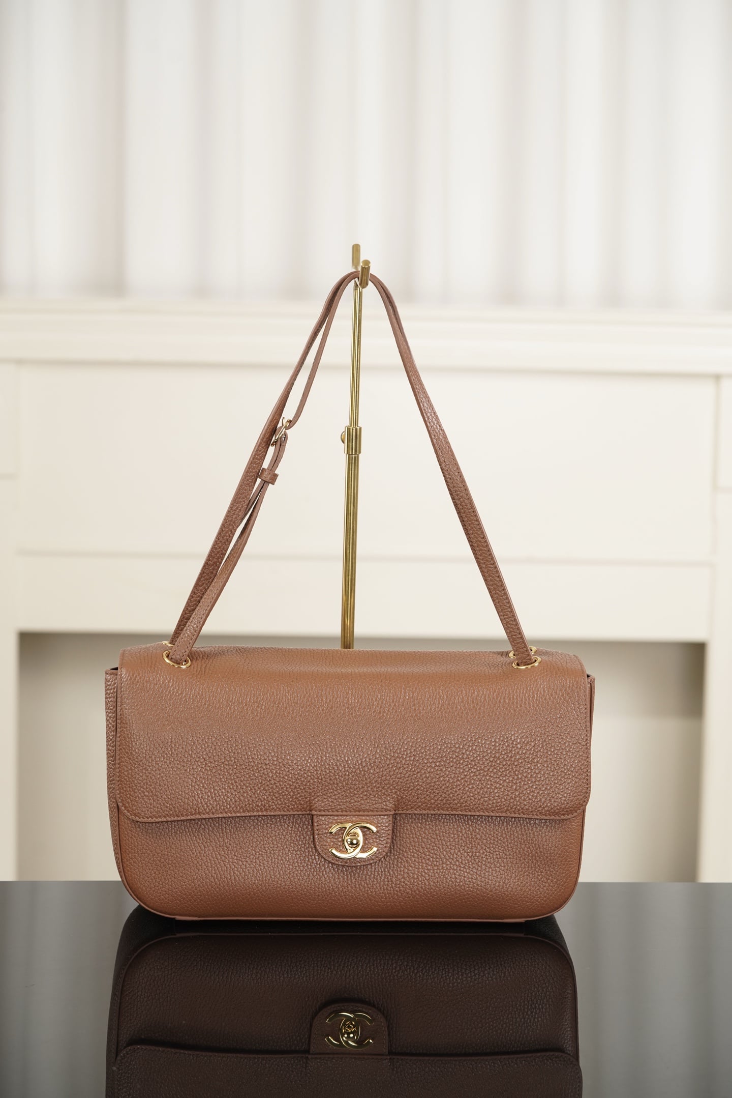 Classic Flap - бордовый - 19.5x32x10см - 42524B Chanel 26S Classic Flap