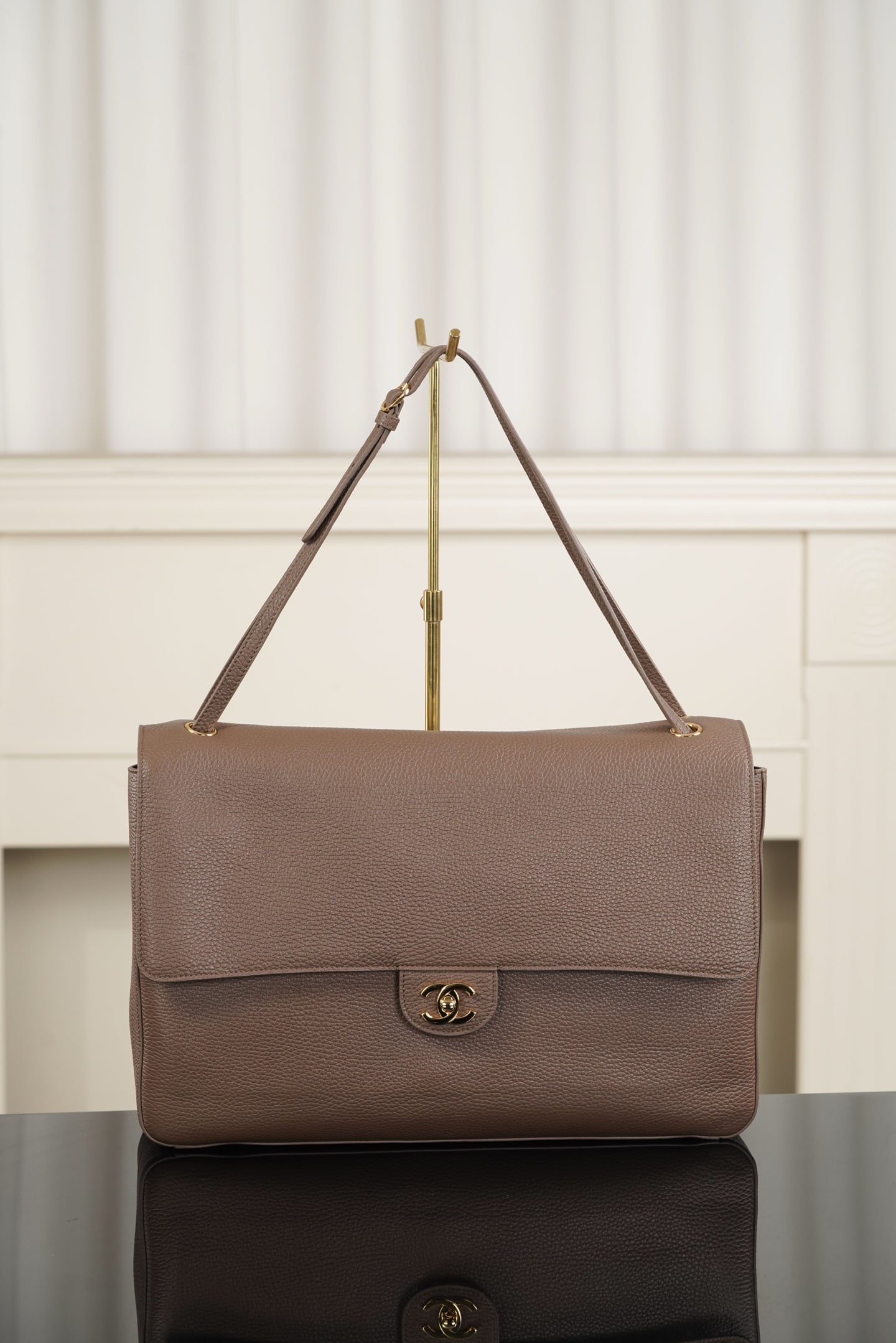 Classic Flap - бордовый - 26x38.5x11см - 49CCD0 Chanel 26S Classic Flap