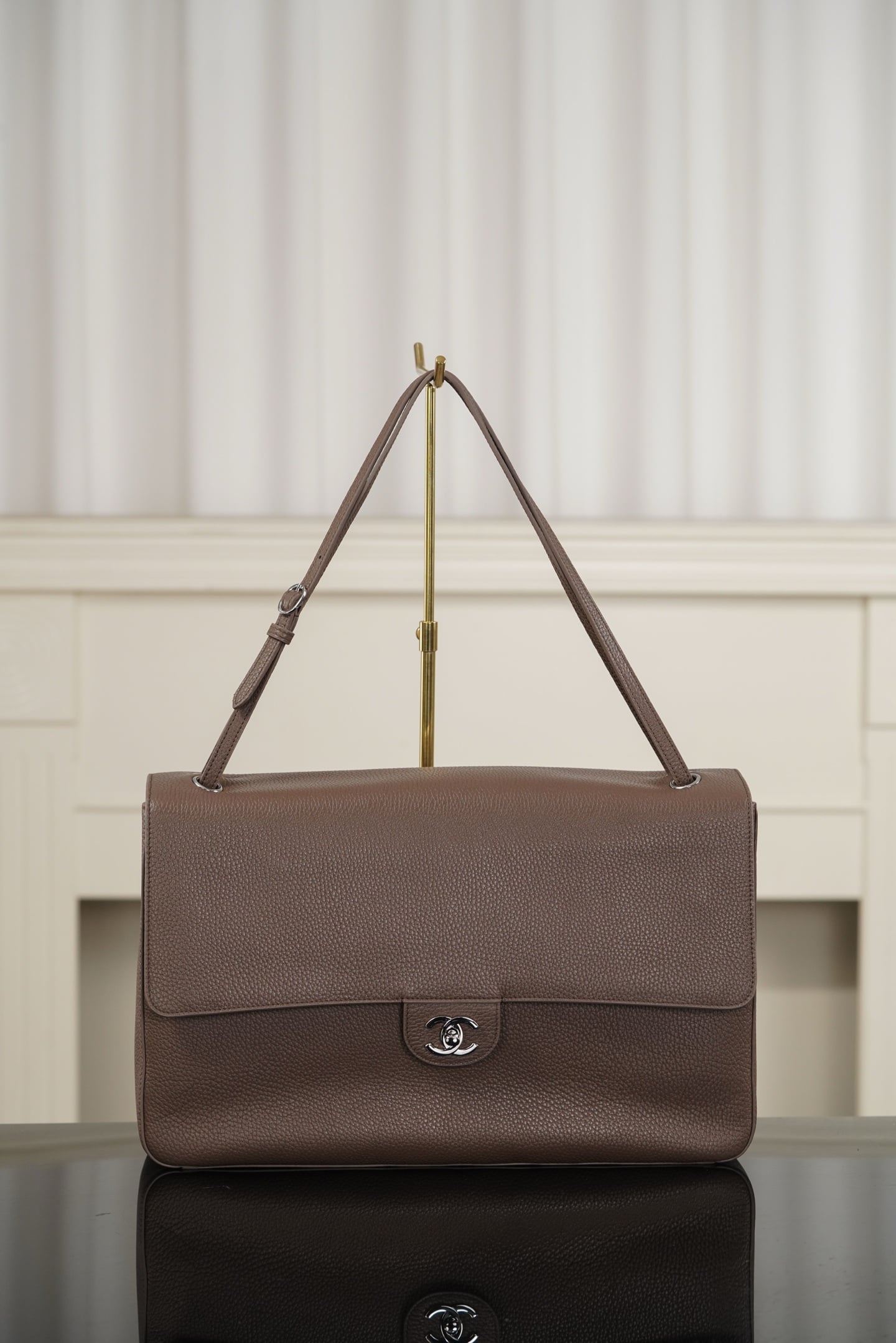 Classic Flap - бордовый - 26x38.5x11см - FC34CE Chanel 26S Classic Flap