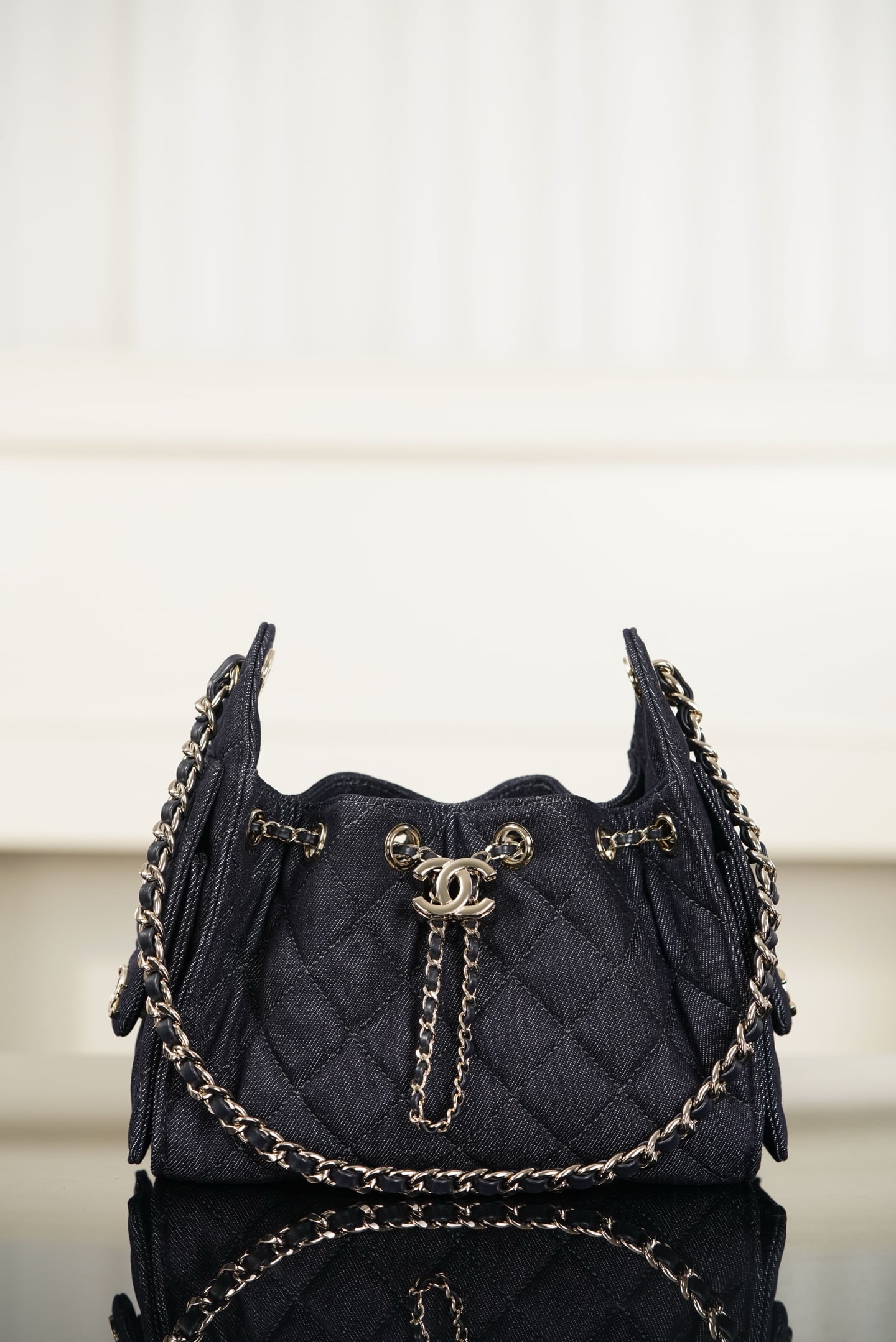 25 Bag - темно-синий - 20x22x12.5см - 2ECCF4 Chanel 25S 25 Bag