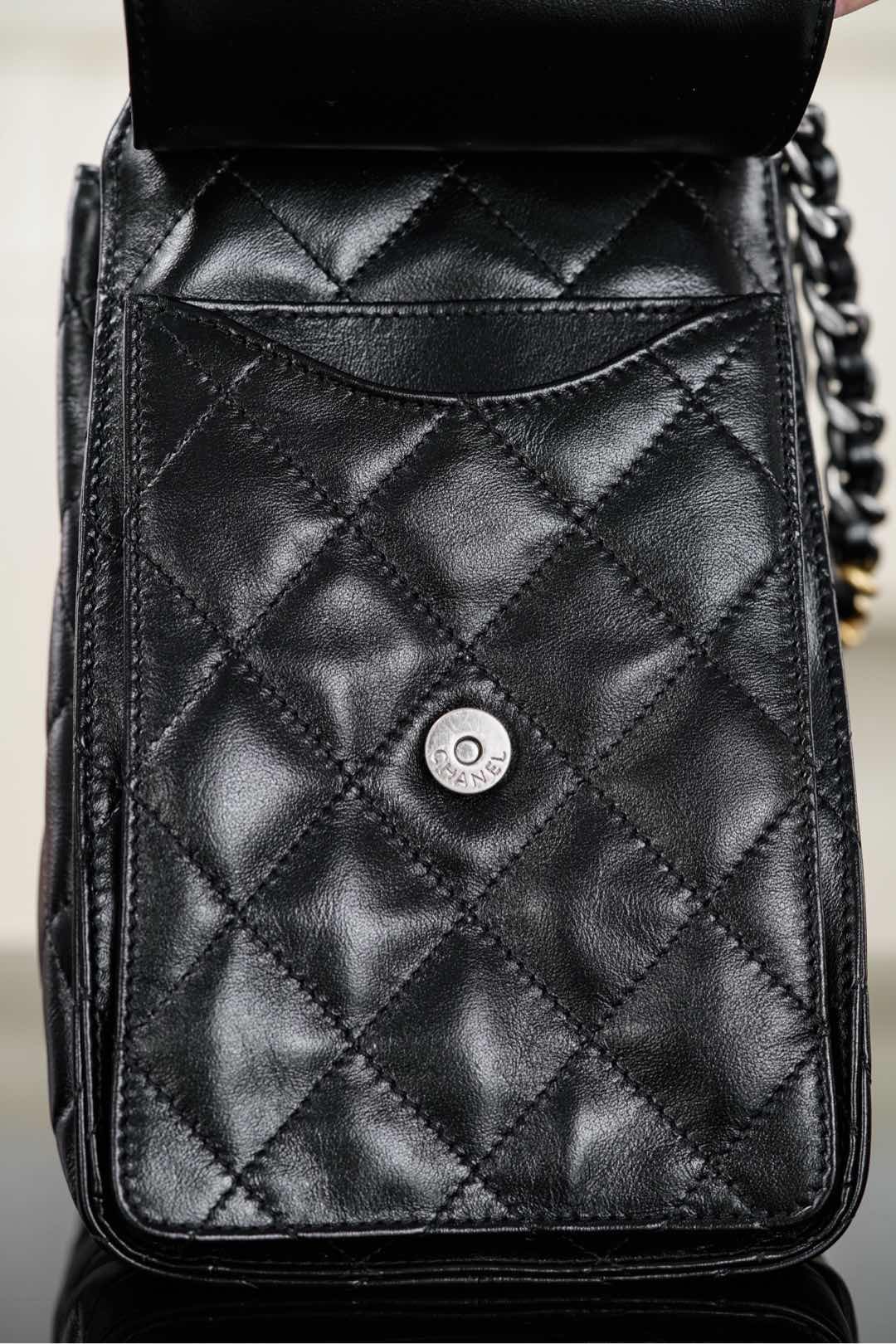 25 Bag - серебристый - 30x26x14см - 3A52BA Chanel 25B 25 Bag