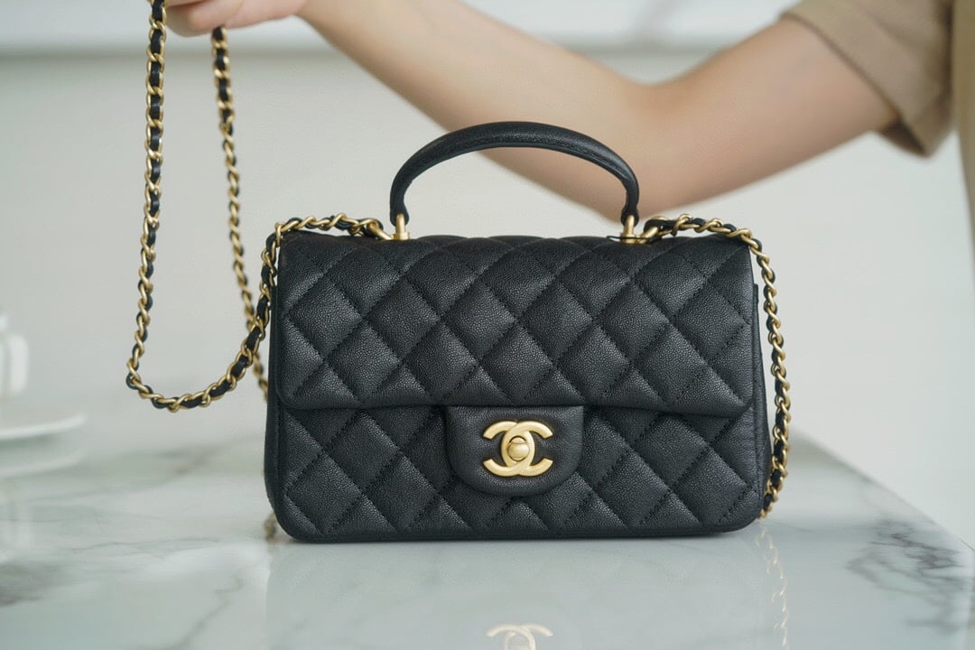Coco Handle - черный - 20x13x9см Chanel Coco Handle