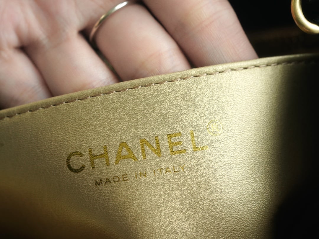 Hobo - черный - 13x18x7см Chanel 23C Hobo