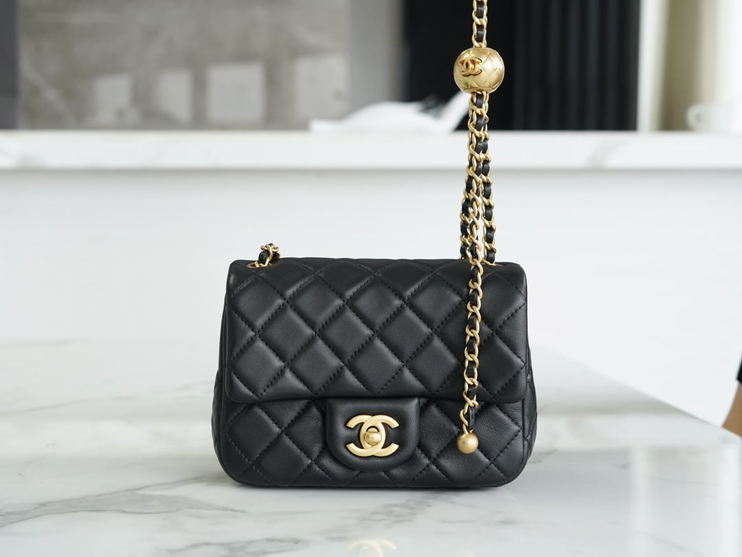 Hobo - черный - 13x18x7см Chanel 23C Hobo