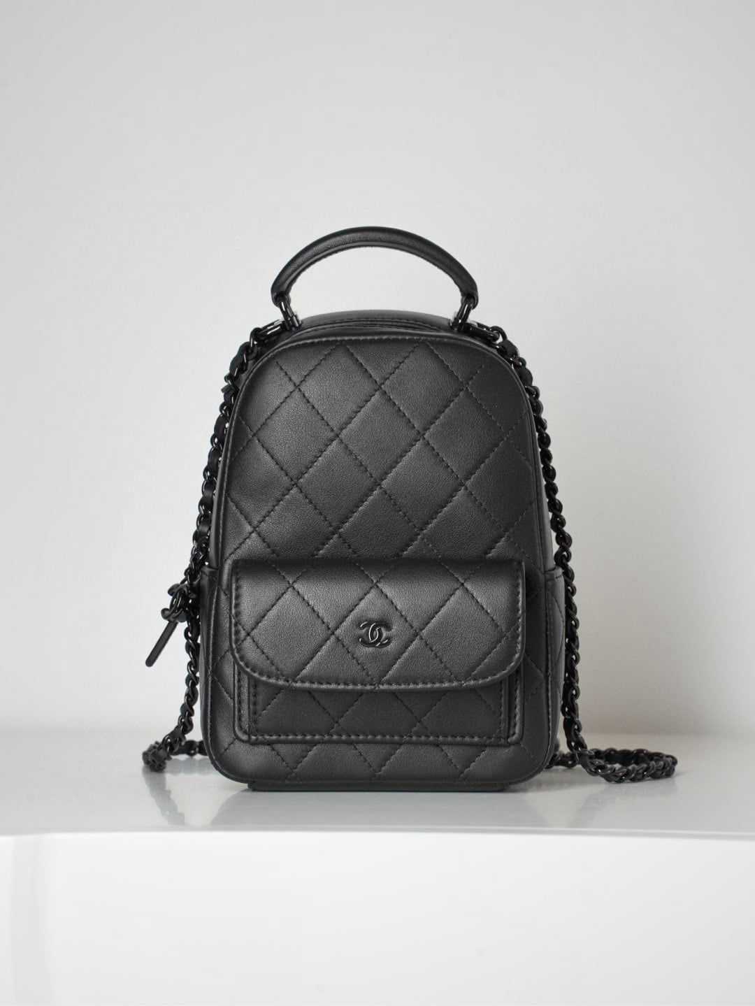 Backpack - черный - 18x13x9см Chanel 25C Backpack