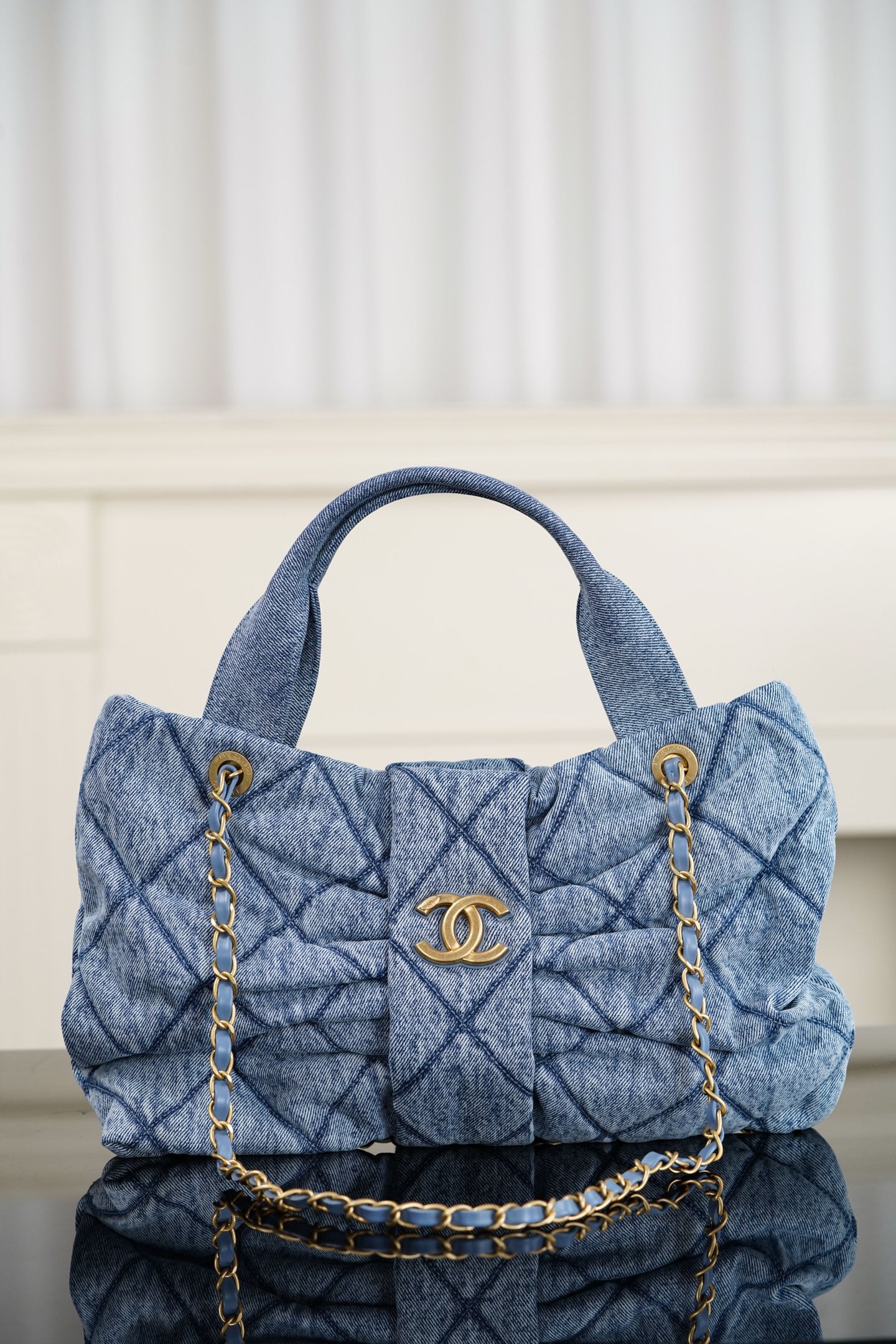 Bag - голубой - 29x38x5см Chanel 25K Bag
