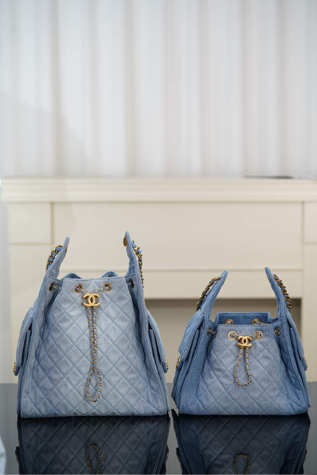 25 Bag - голубой - 30x26x14см - 4939D8 Chanel 25S 25 Bag