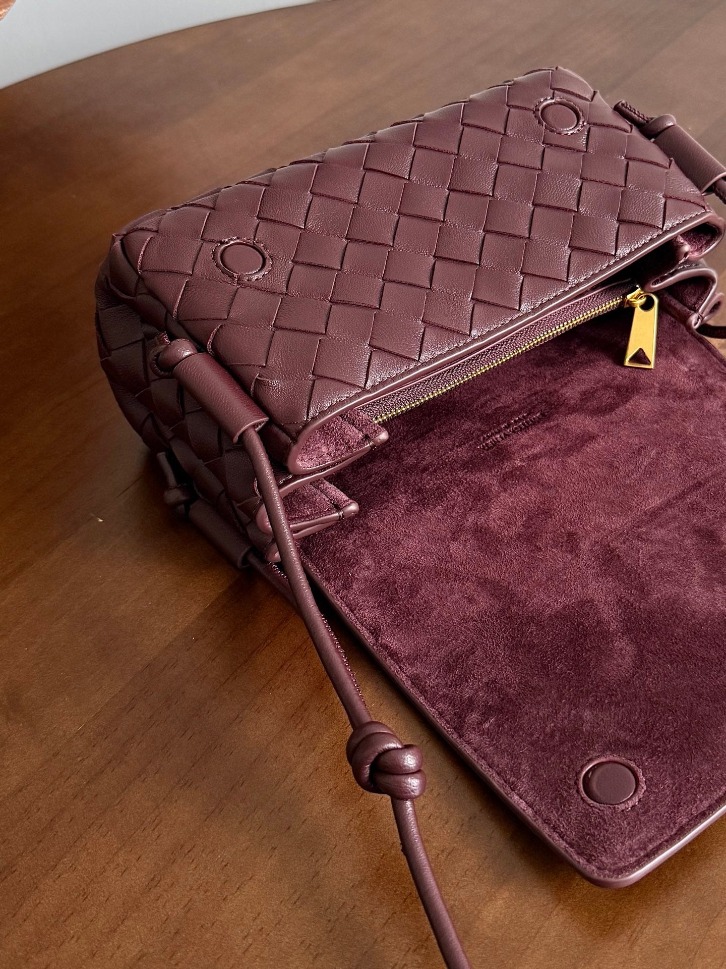 Clutch - бордовый Bottega Veneta 843893.A15