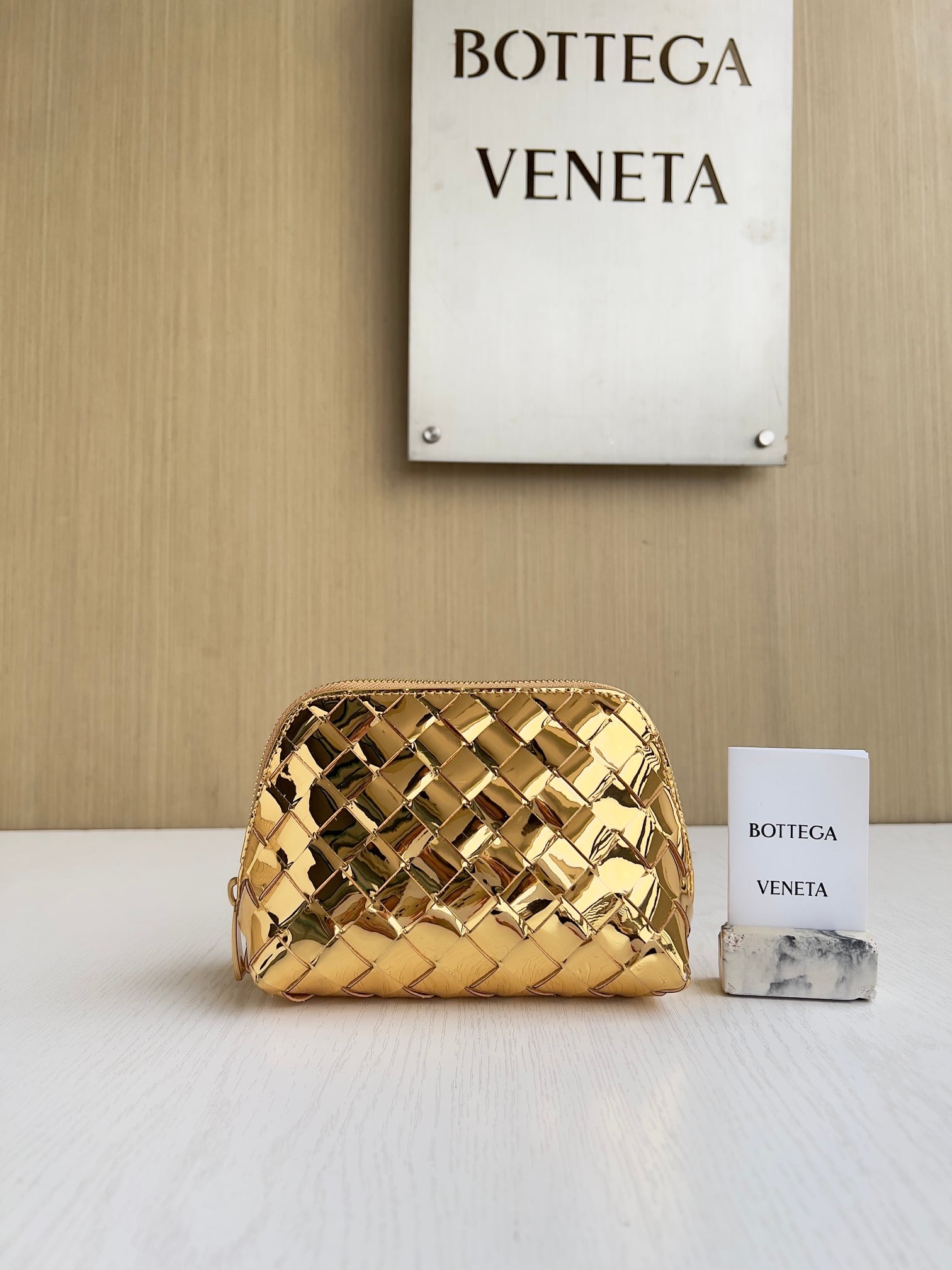 Intrecciato Cosmetic Case Bottega Veneta 764044.A1