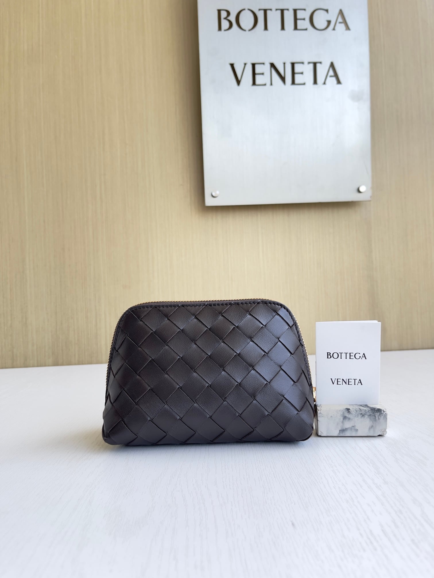 Intrecciato Cosmetic Case Bottega Veneta 764044.A6