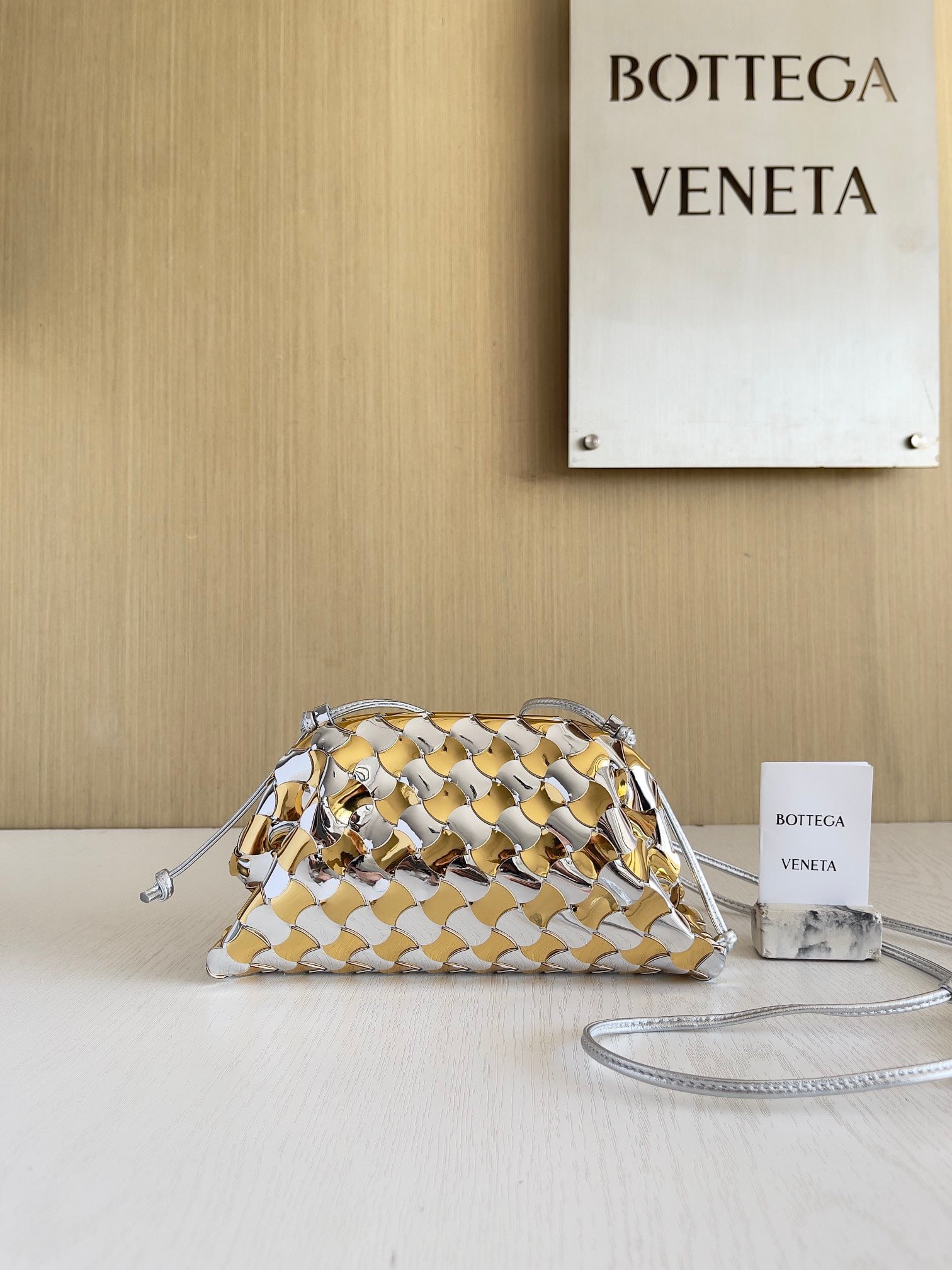 Metallic Mini Pouch Bottega Veneta 778504