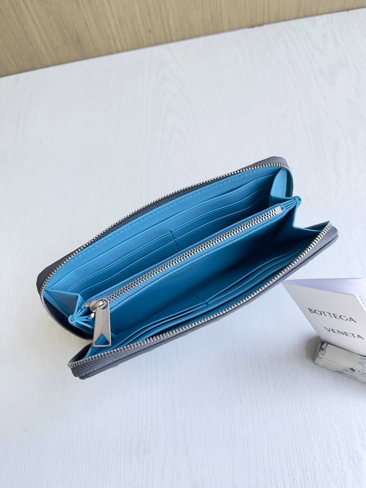 Zip Around Wallet Bottega Veneta 593217.A13
