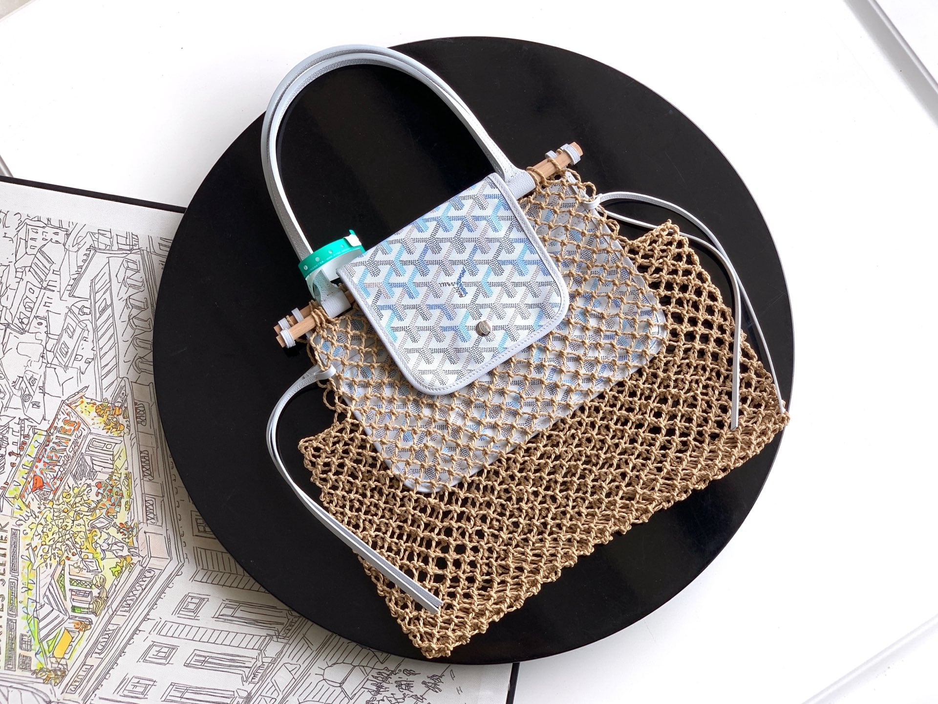 Aligre - голубой Goyard 020182.A2