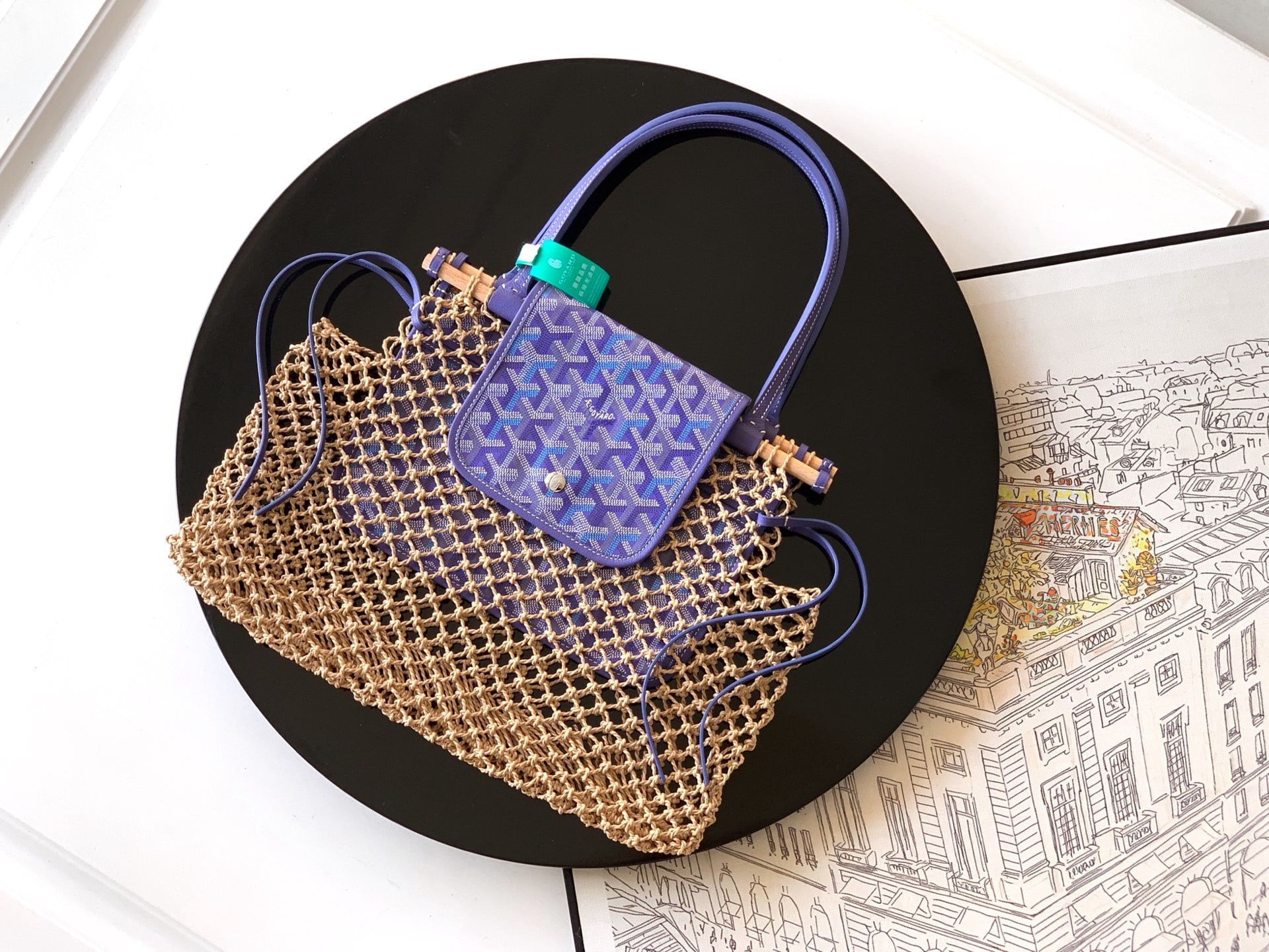 Aligre - фиолетовый Goyard 020182.A6