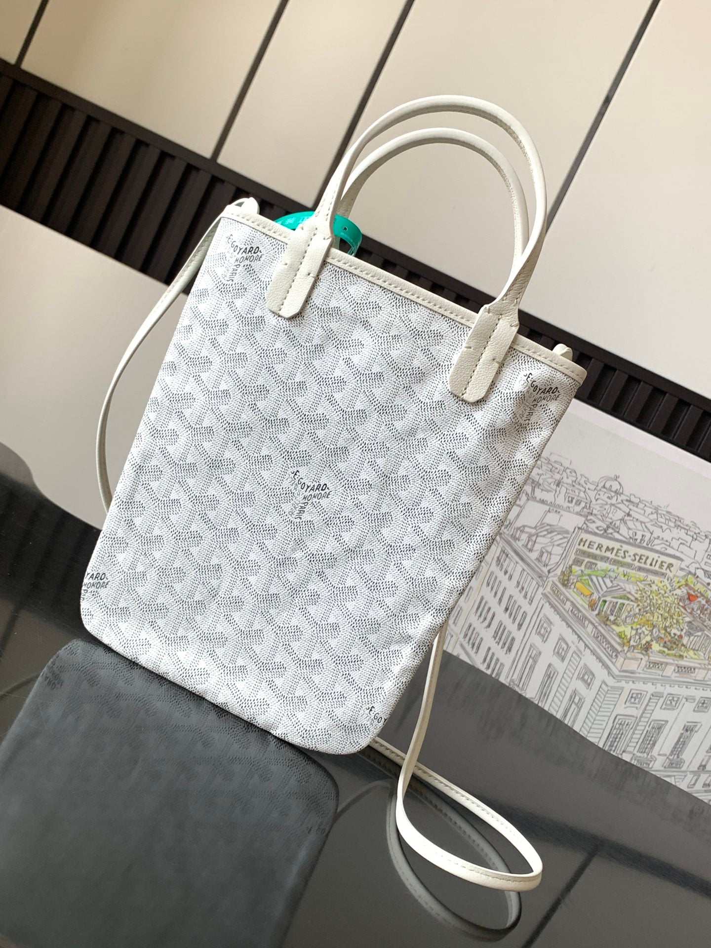 Anjou Mini - белый Goyard 020157.A6