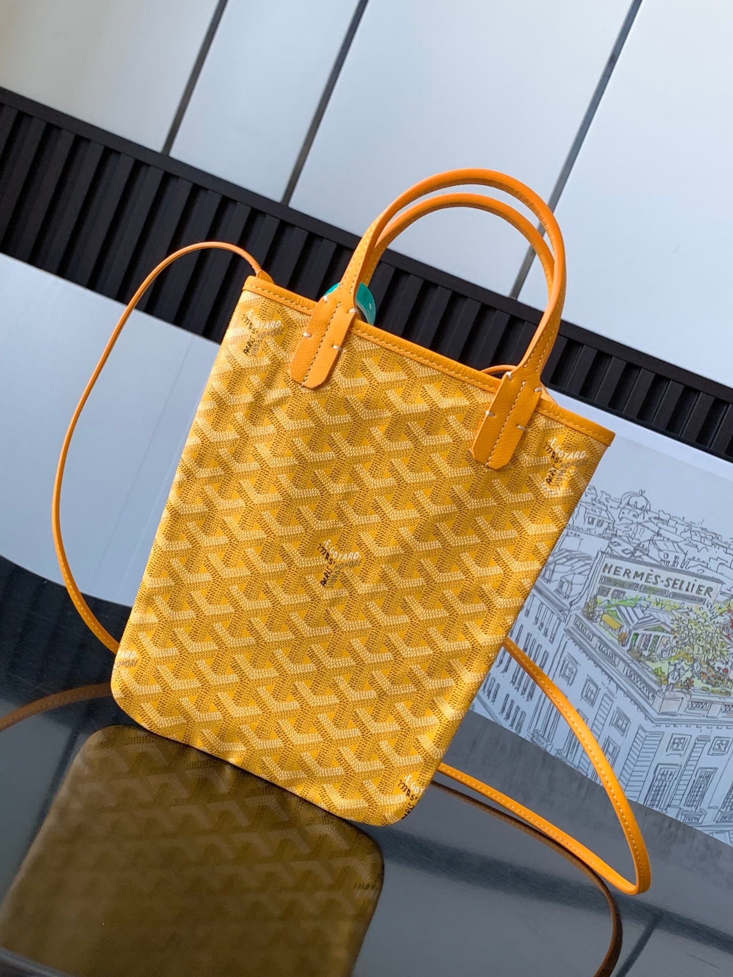 Anjou Mini - желтый Goyard 020157.A7