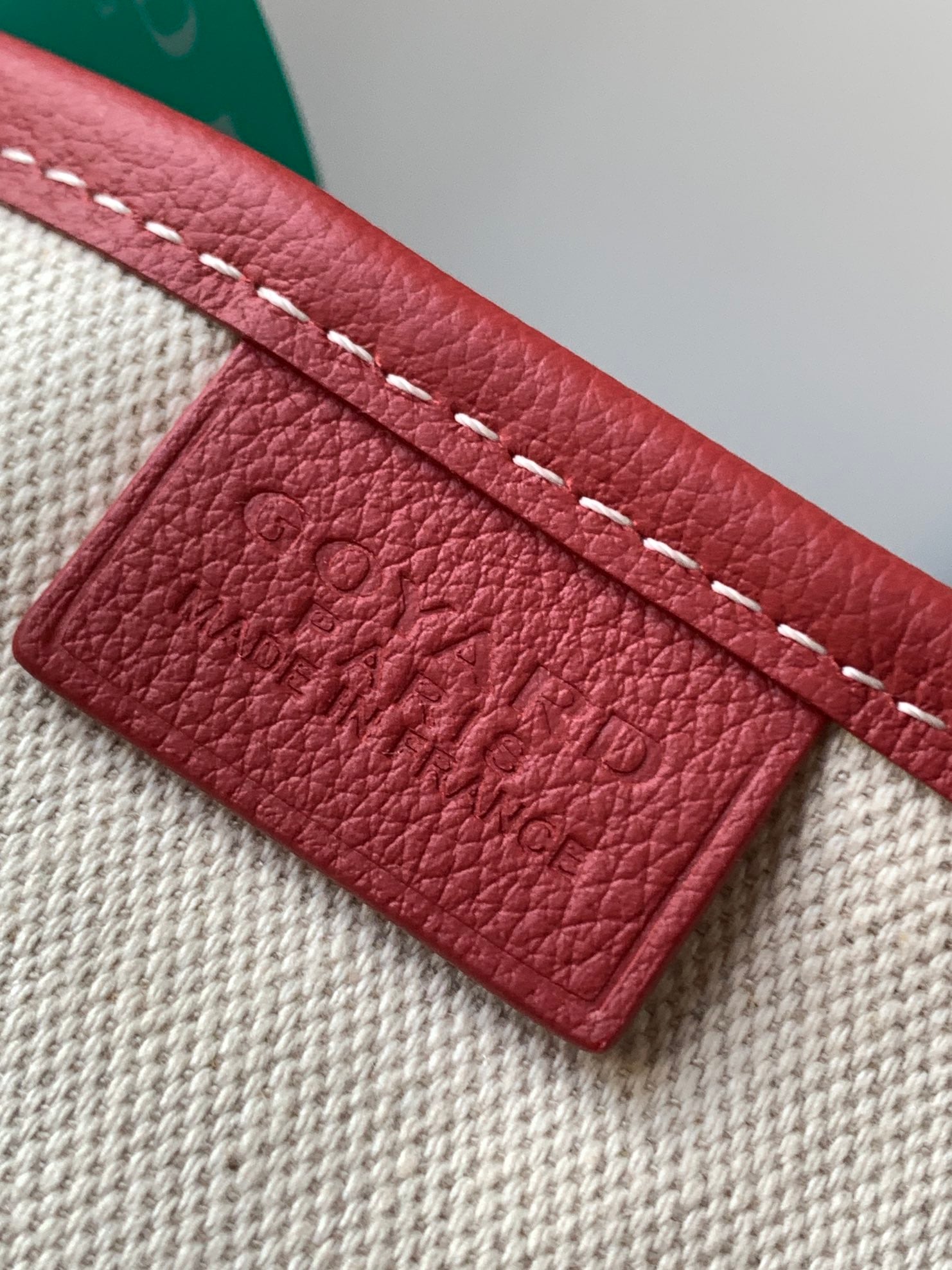 Anjou Mini - красный Goyard 020157.A9