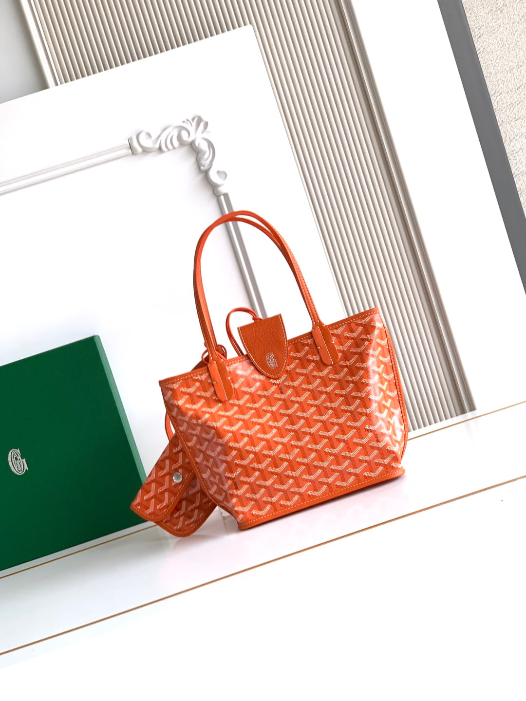 Anjou Mini - оранжевый Goyard S5503.A7