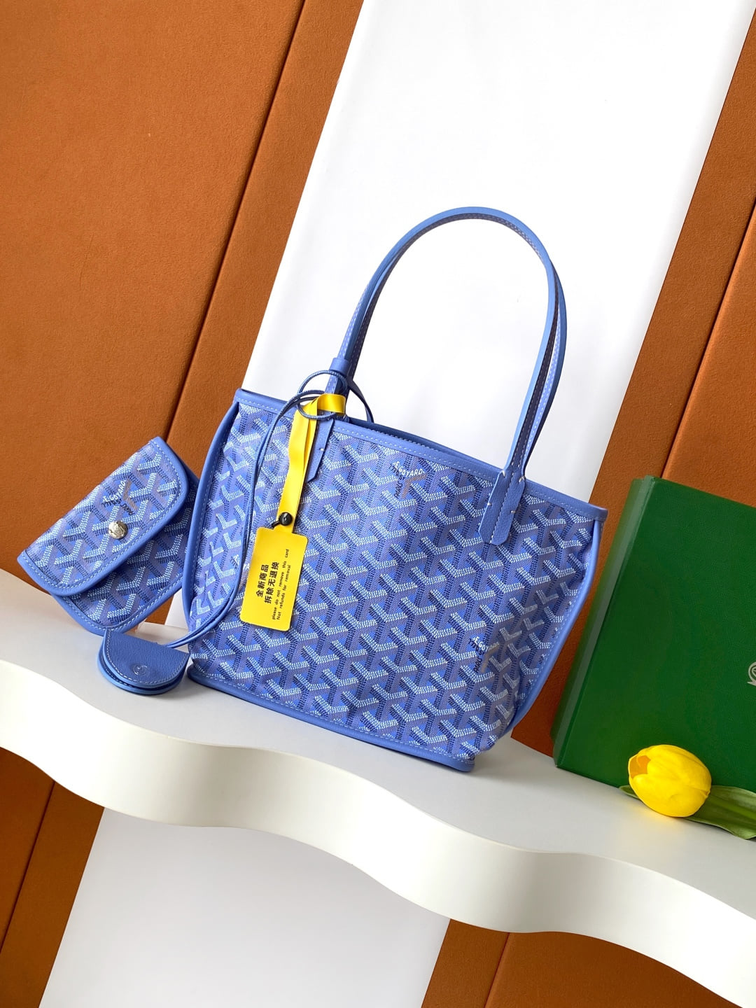 Anjou Mini - фиолетовый ирис Goyard 2321.A8