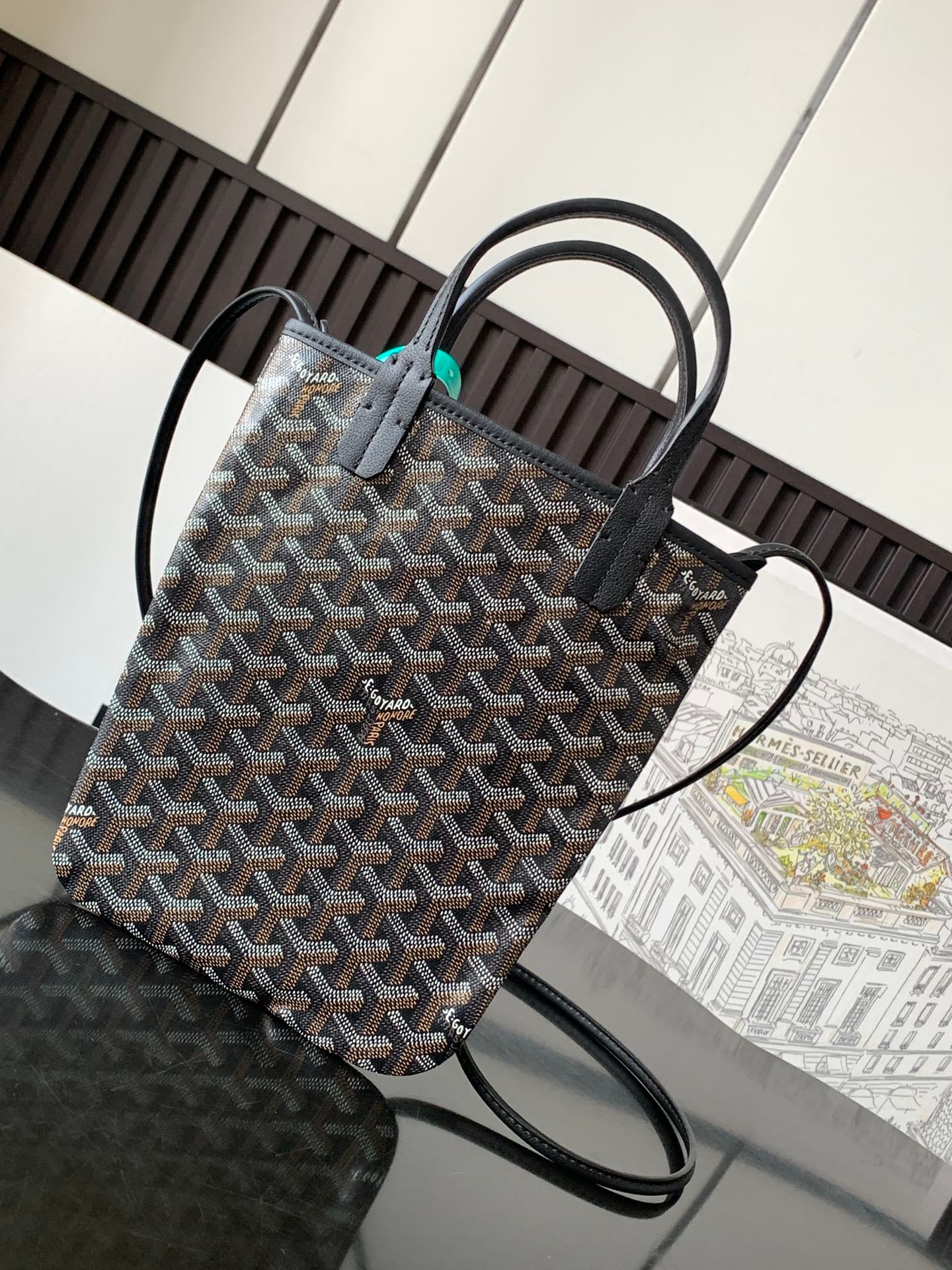 Anjou Mini - черный Goyard 020157.A13