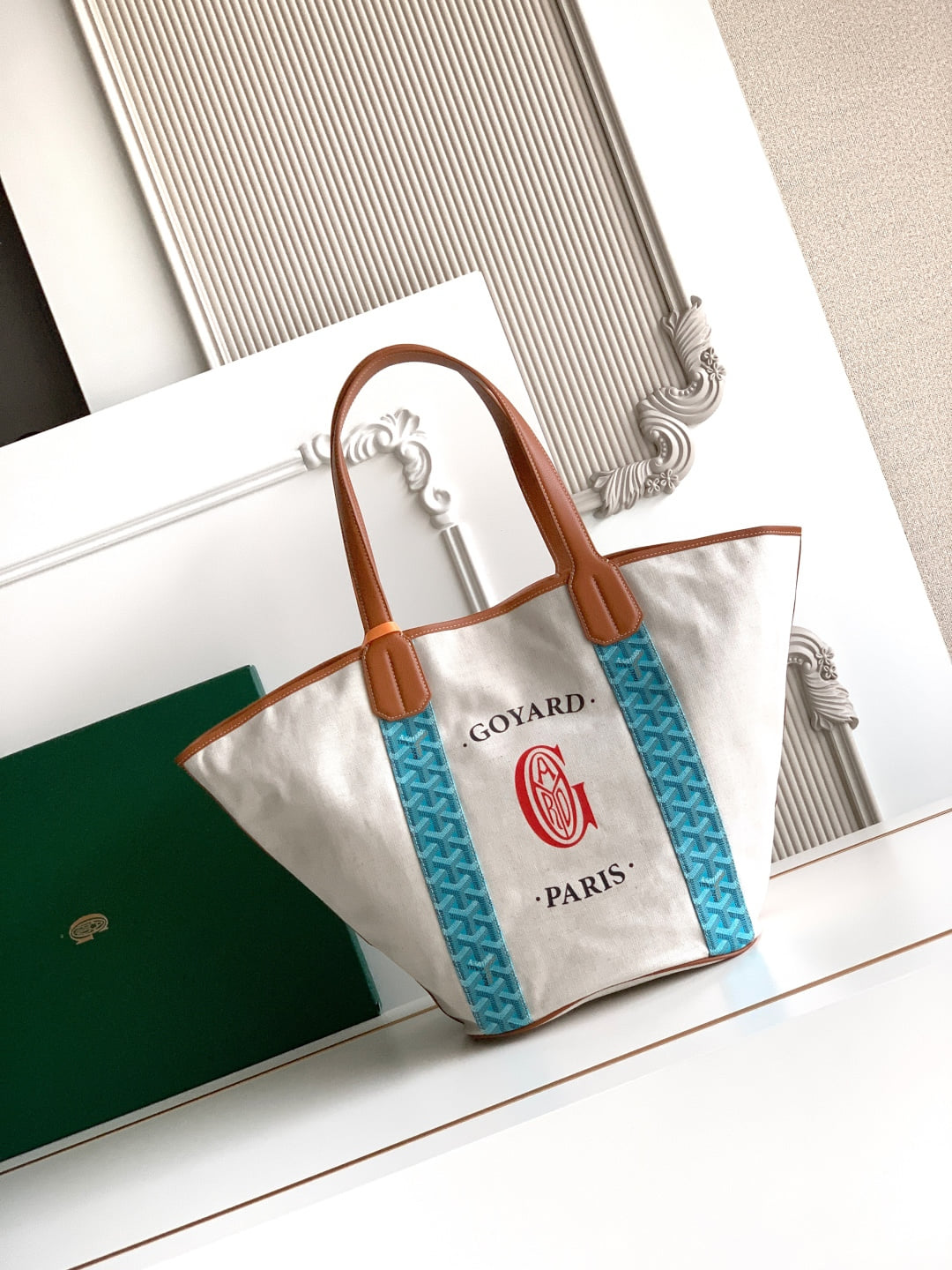 Belharra - бирюзовый Goyard 020232.A2